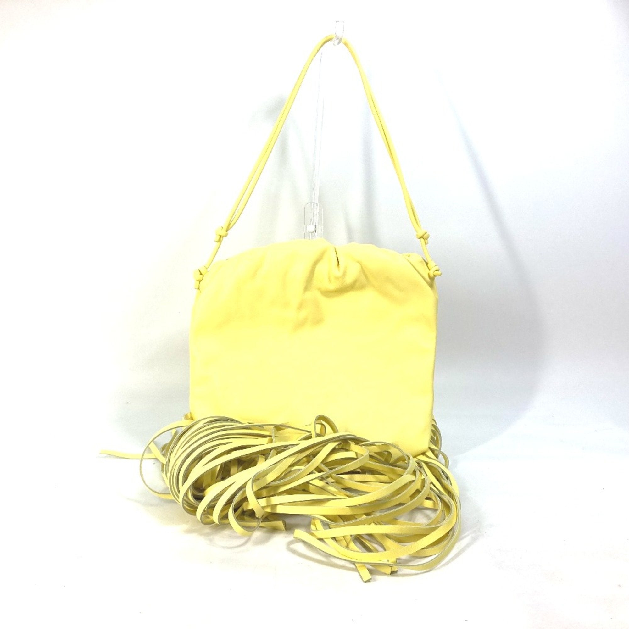 Bottega Veneta Yellow Leather Shoulder Bag