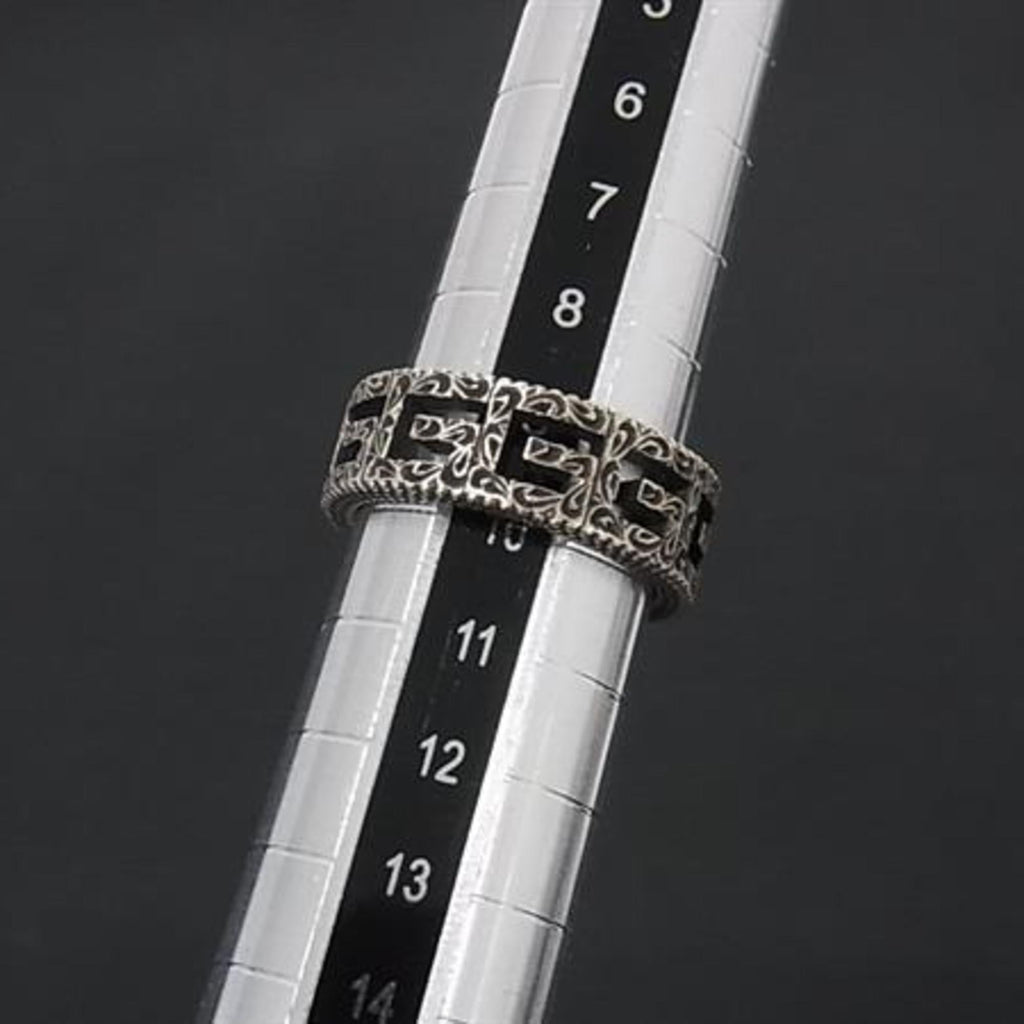 Gucci Silver Silver 925 Band Ring (Pre-Owned)