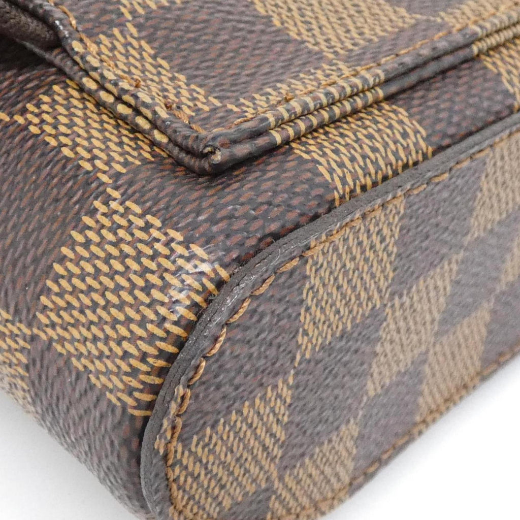 Louis Vuitton Damier Ebene Coated Canvas Shoulder Bag