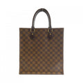 Louis Vuitton Ebene Coated Canvas Handbag