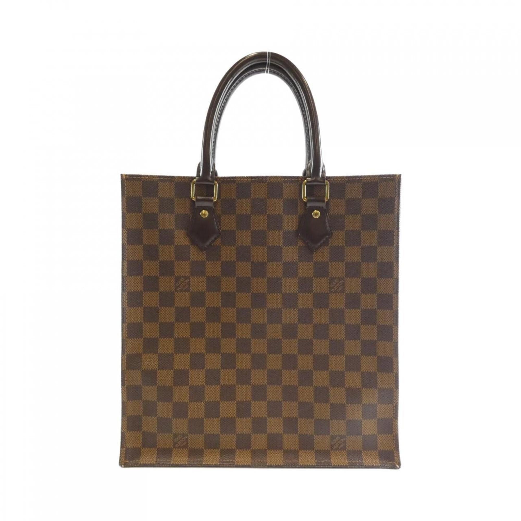 Louis Vuitton Ebene Coated Canvas Handbag