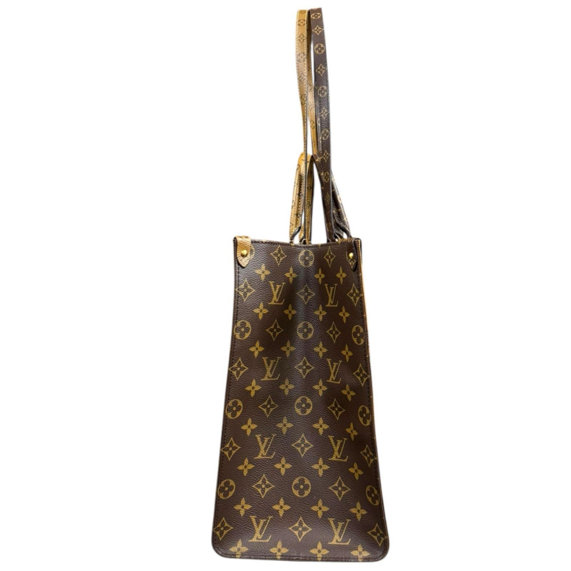 Louis Vuitton Monogram Brown Monogram Monogram Reverse Monogram Monogram Reverse Shoulder Bag