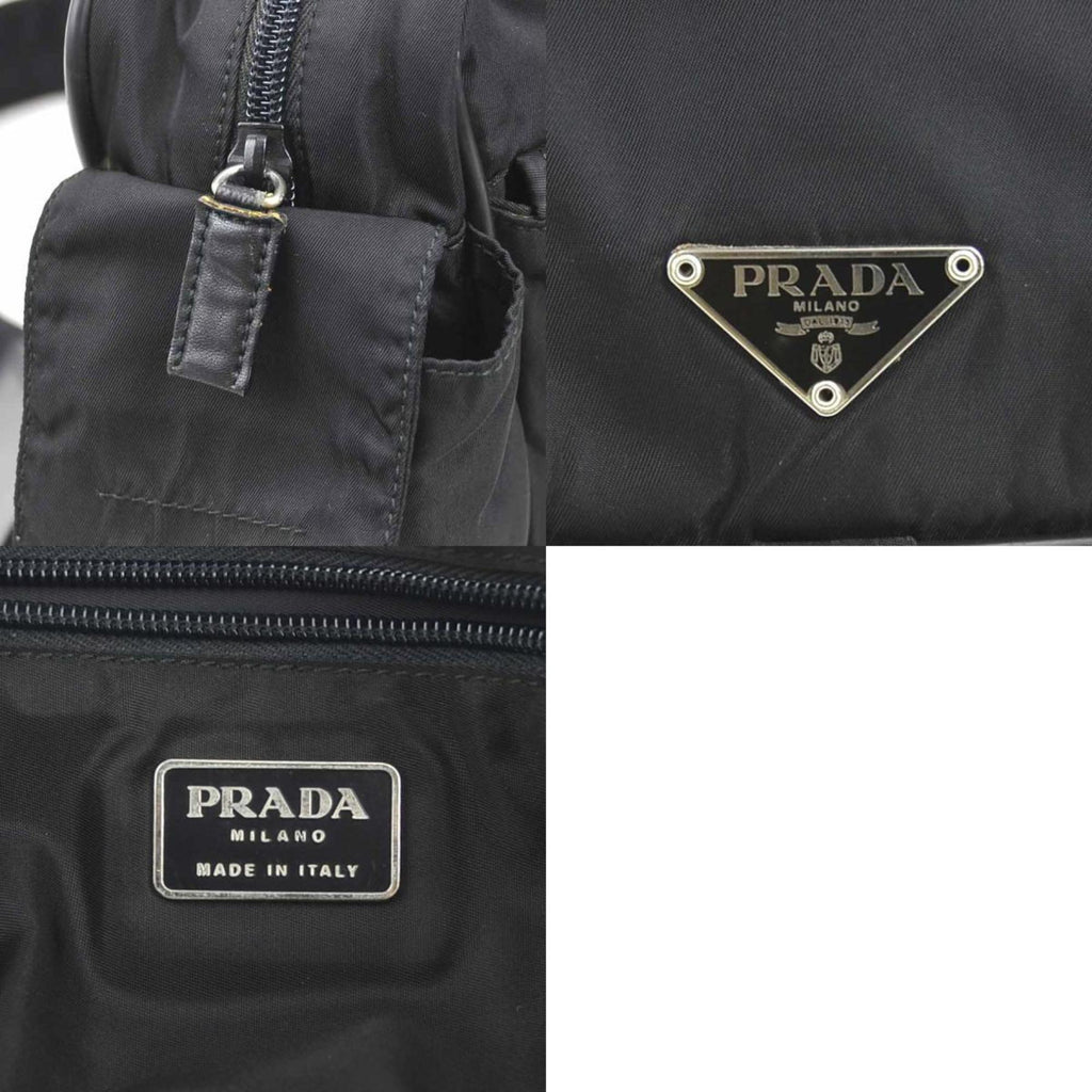 Prada Black Nylon Handbag