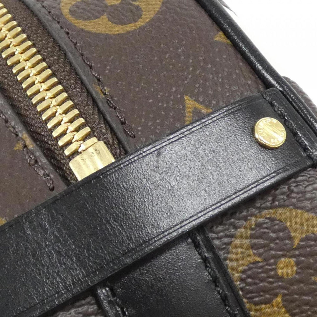 Louis Vuitton Brown Coated Canvas Shoulder Bag