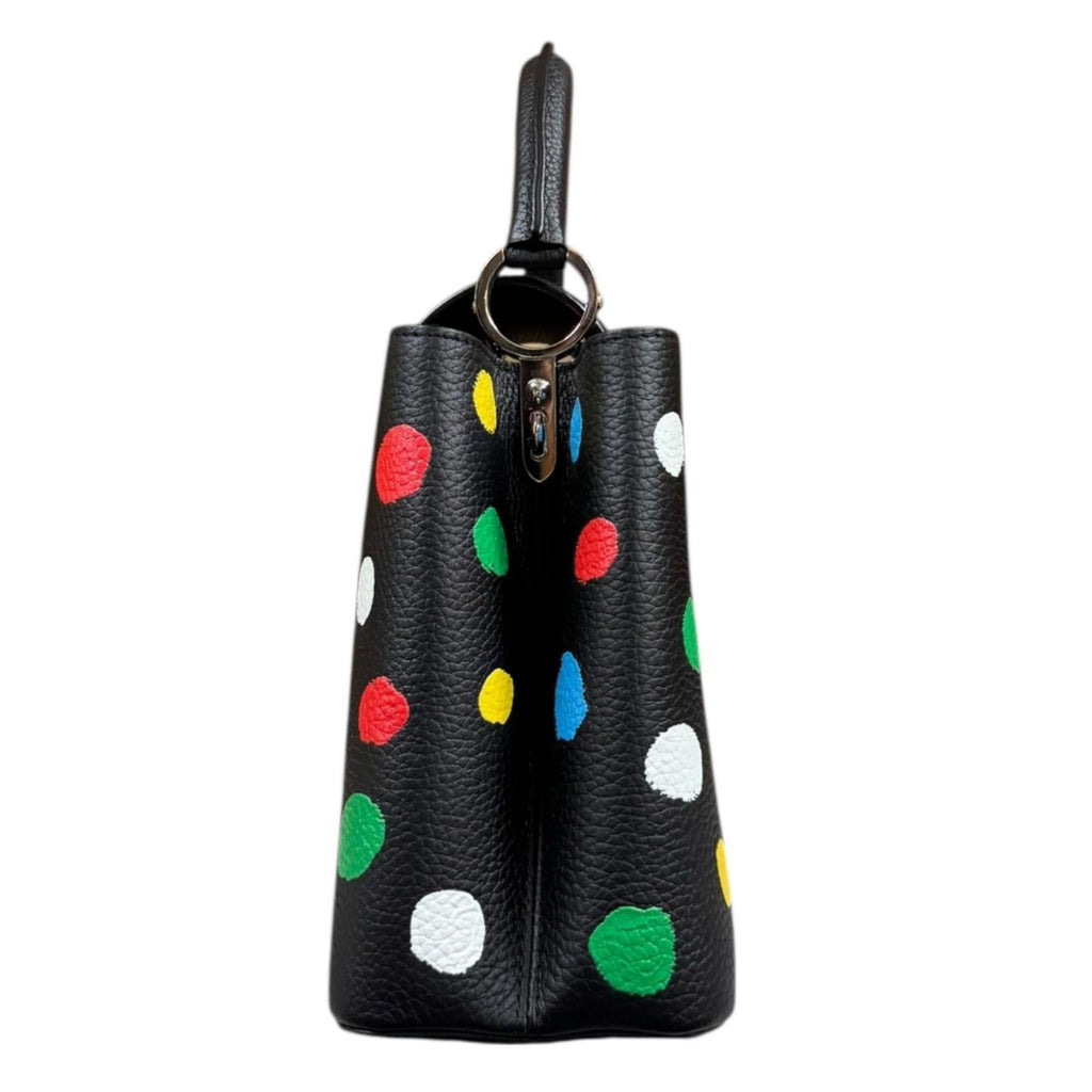 Louis Vuitton Black Multi-Color Leather Shoulder Bag