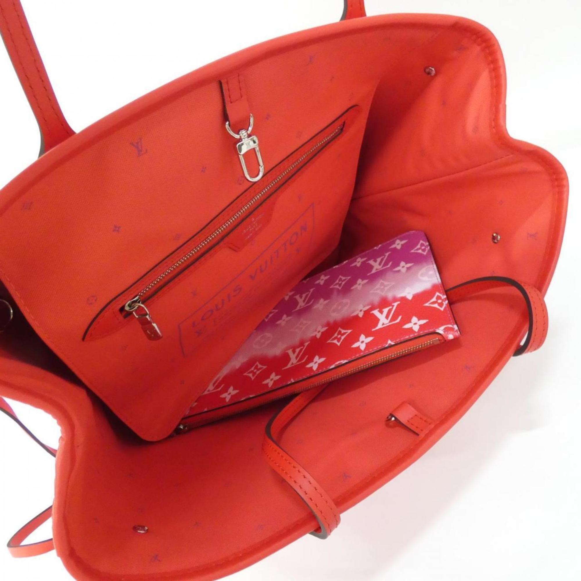 Louis Vuitton Rouge Coated Canvas Handbag Pouch