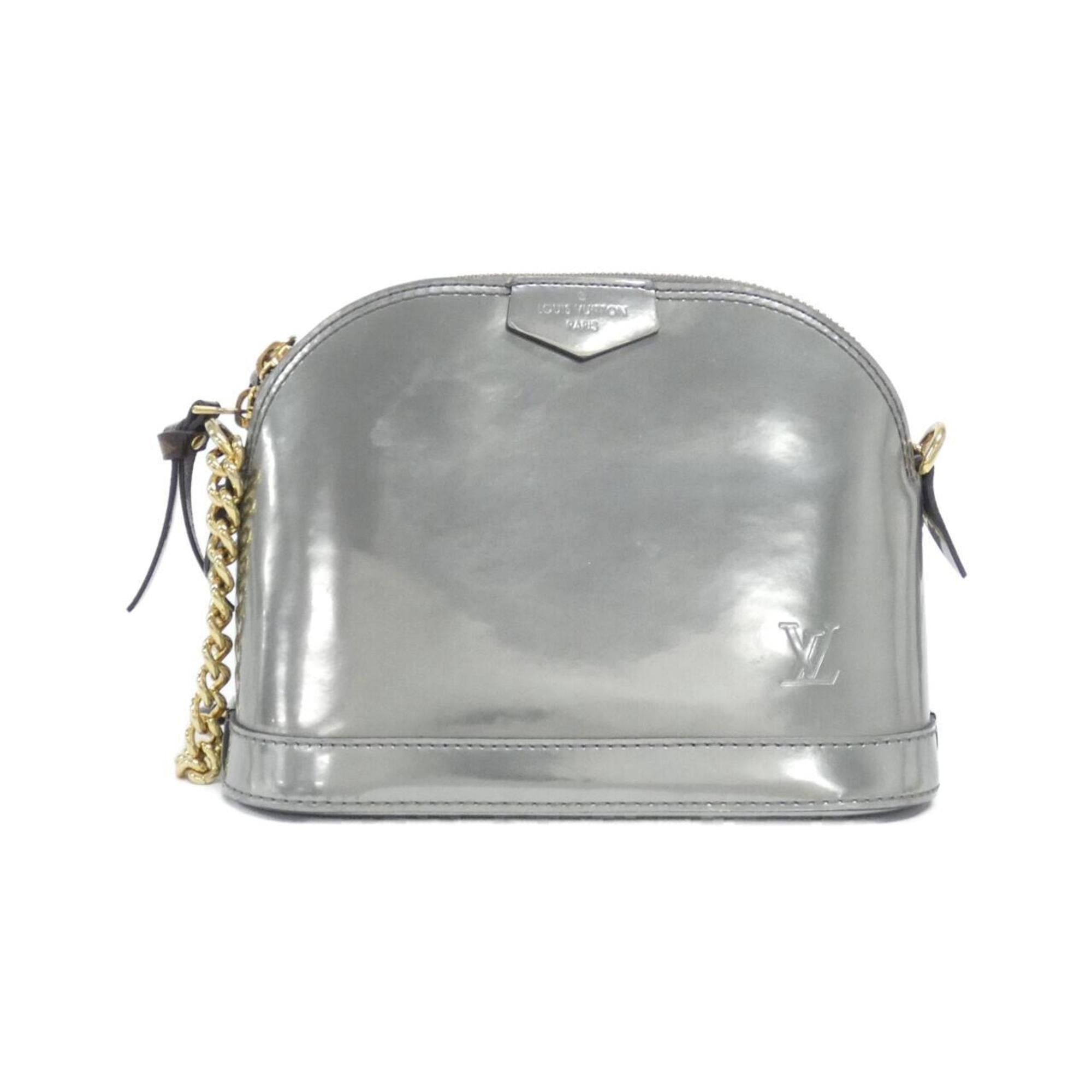 Louis Vuitton Monogram Vernis Gris Leather Shoulder Bag