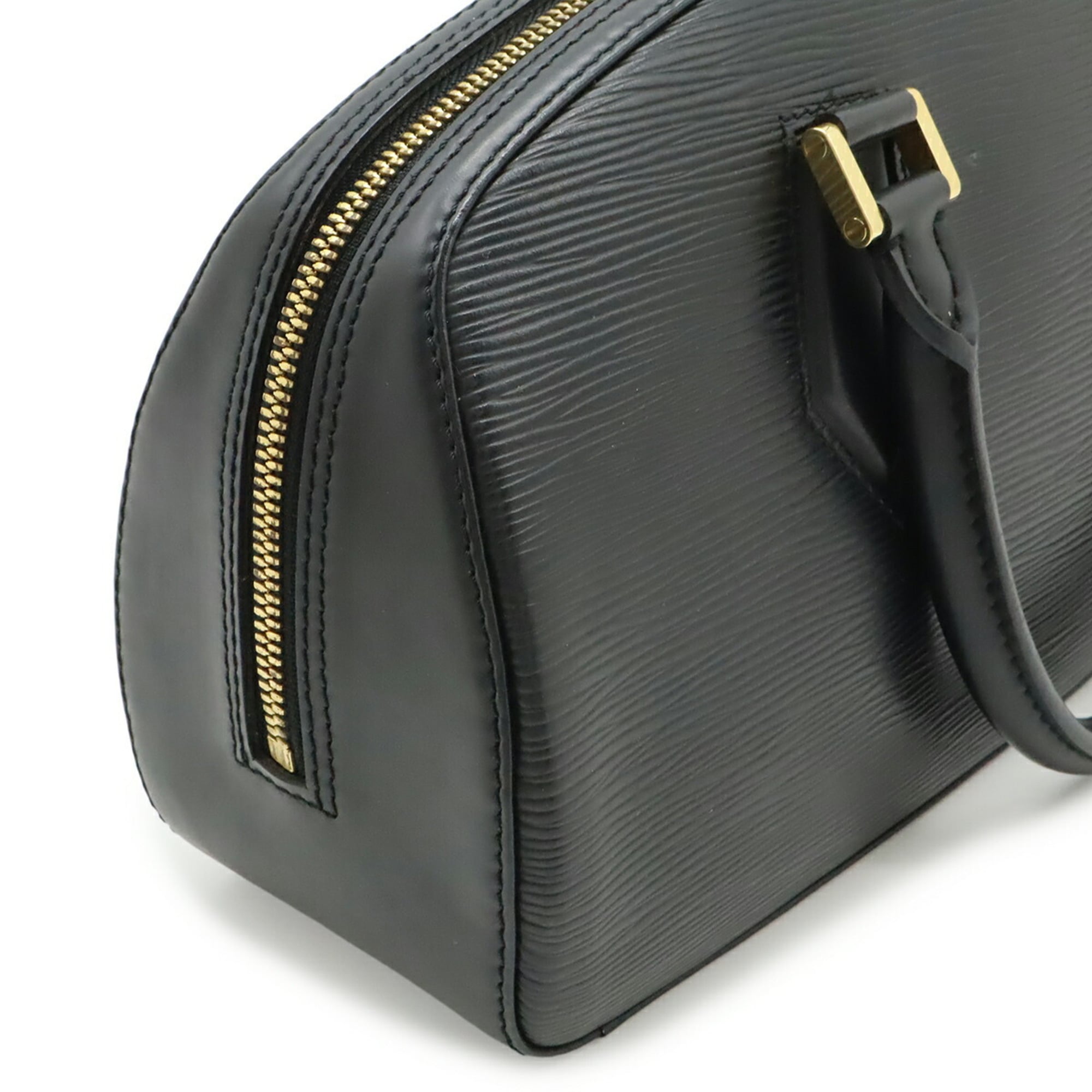 Louis Vuitton Noir Epi Leather Handbag