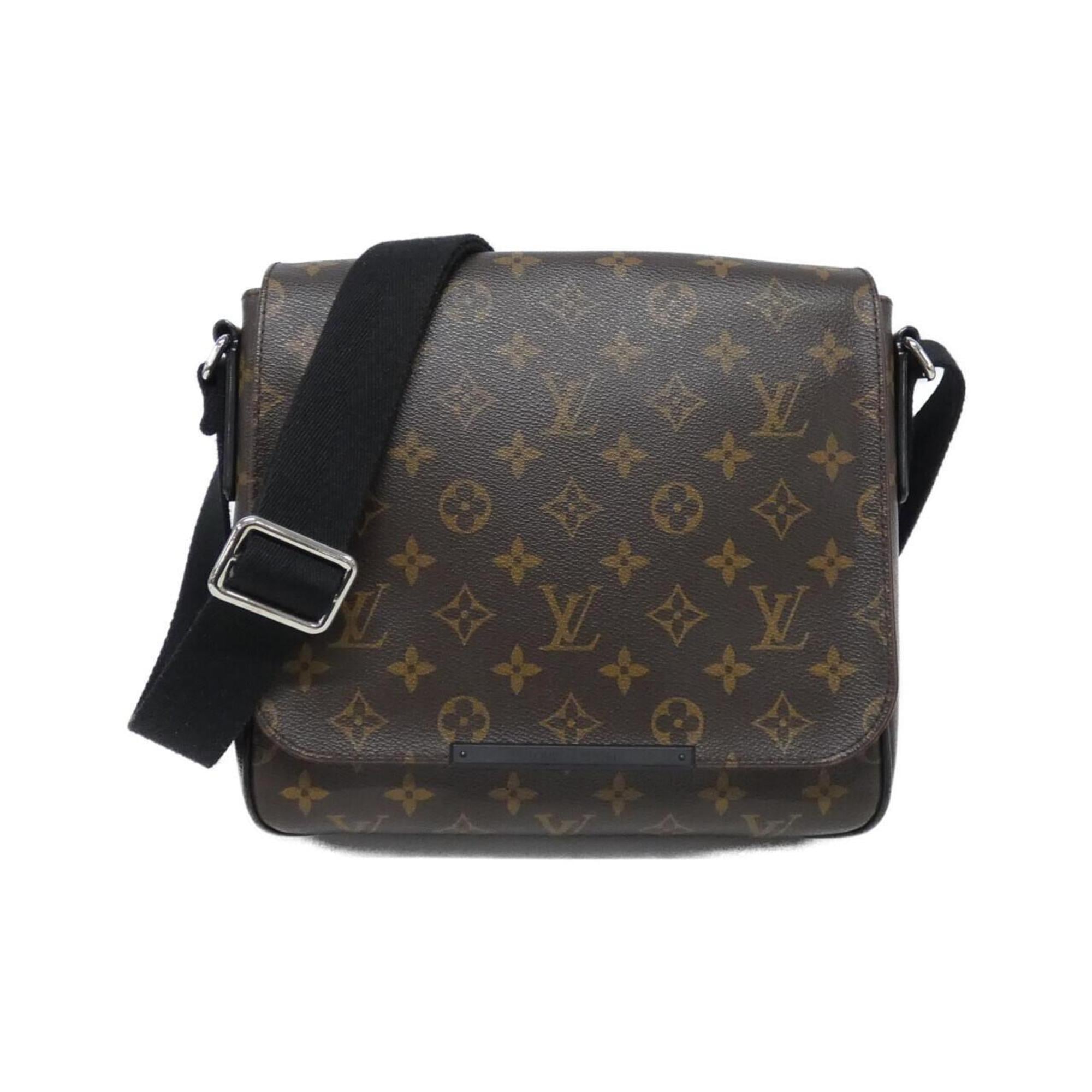 Louis Vuitton Marron Coated Canvas Shoulder Bag
