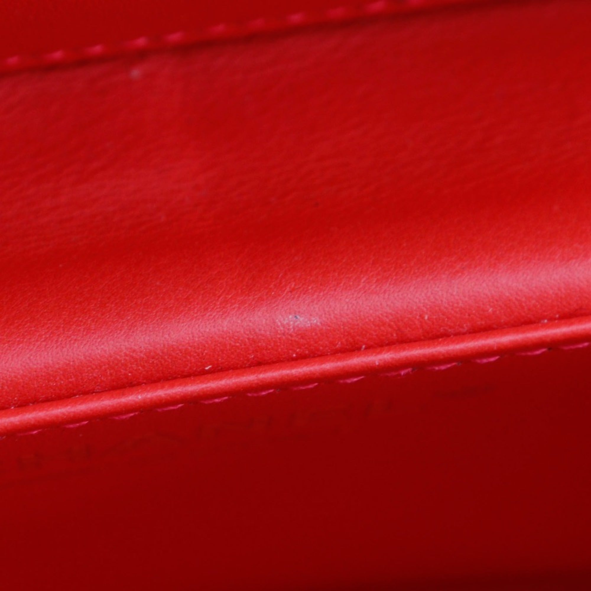Chanel Pink Patent Leather Handbag