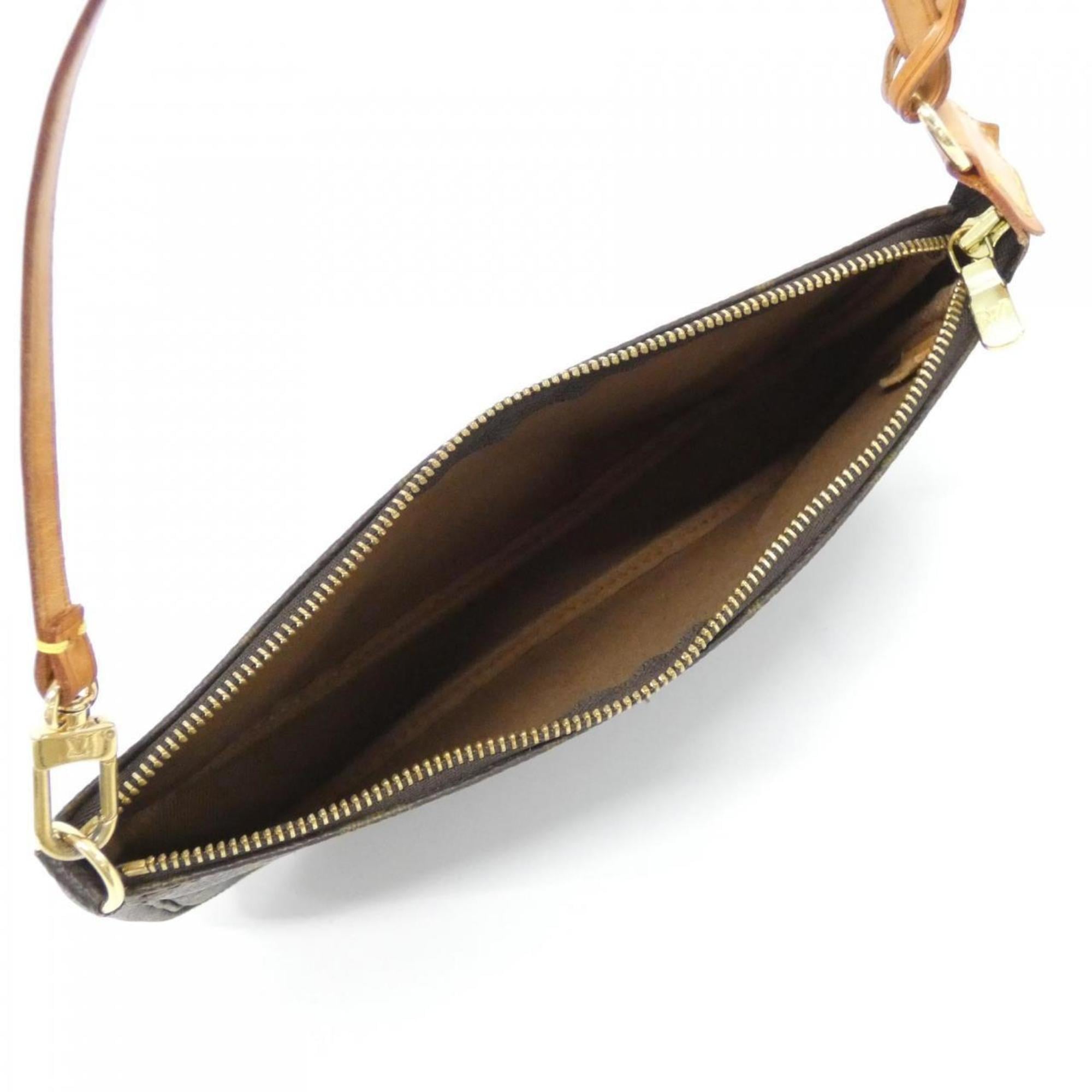 Louis Vuitton Monogram Marron Coated Canvas Pouch