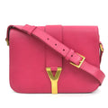 Saint Laurent Pink Leather Shoulder Bag (Pre-Owned)