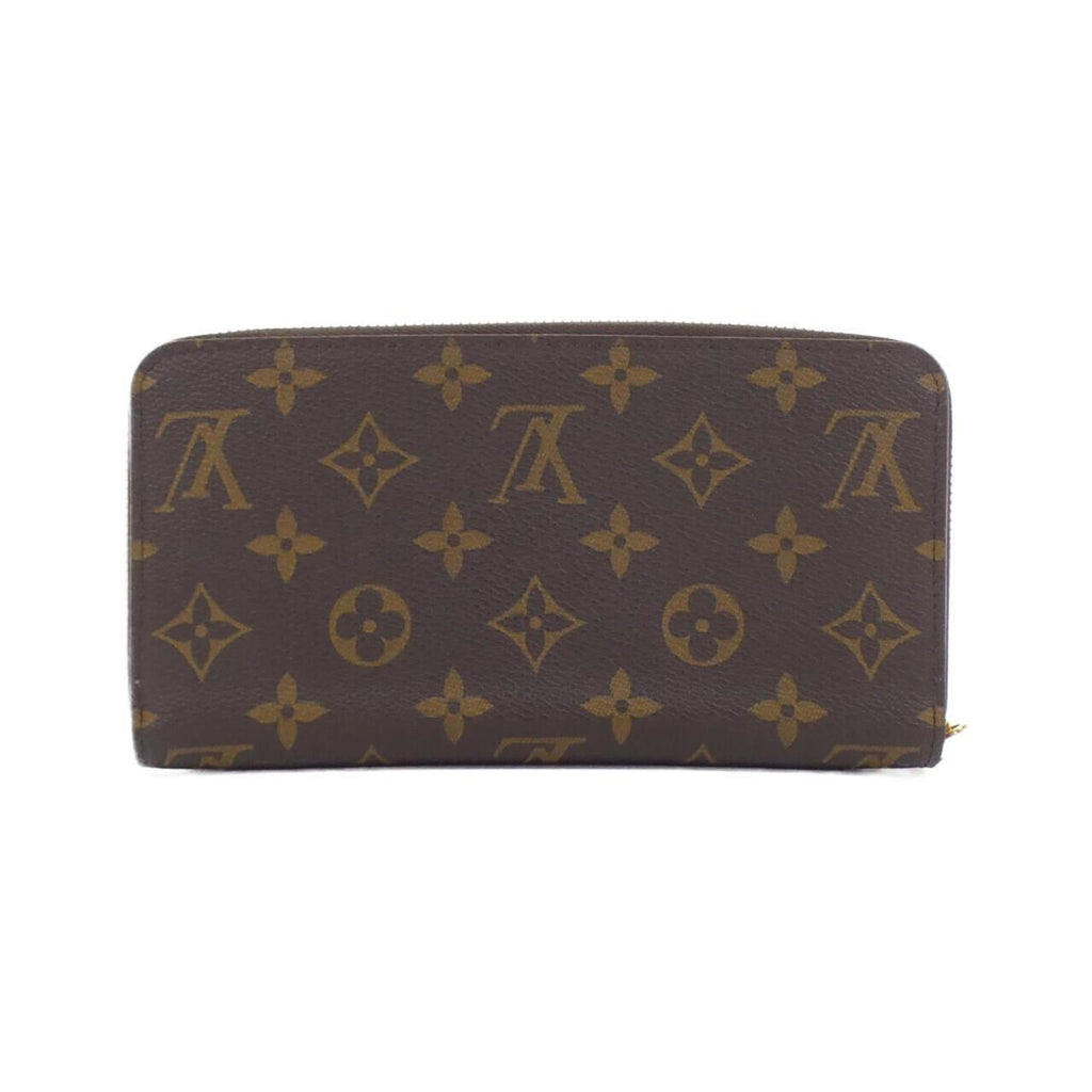 Louis Vuitton Marron Coated Canvas Long Wallet