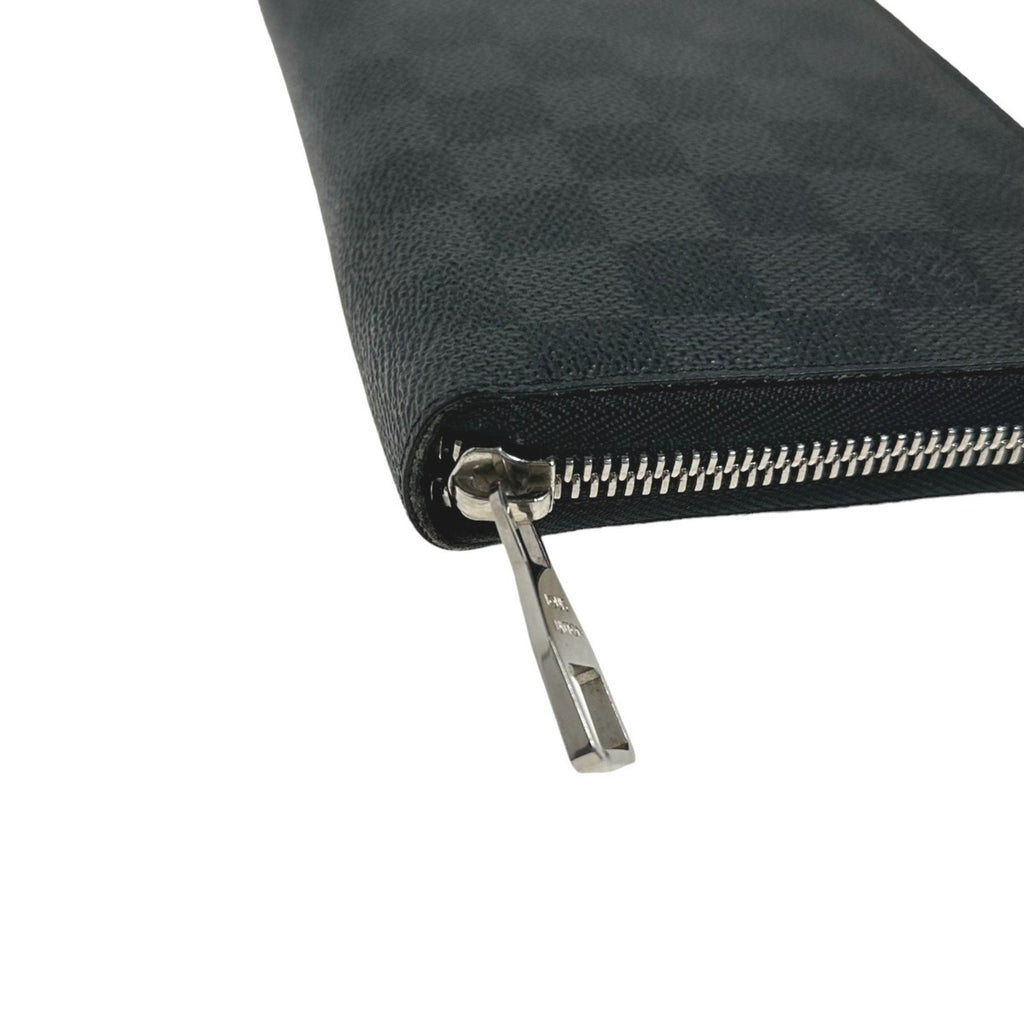 Louis Vuitton Black Damier Graphite Long Wallet