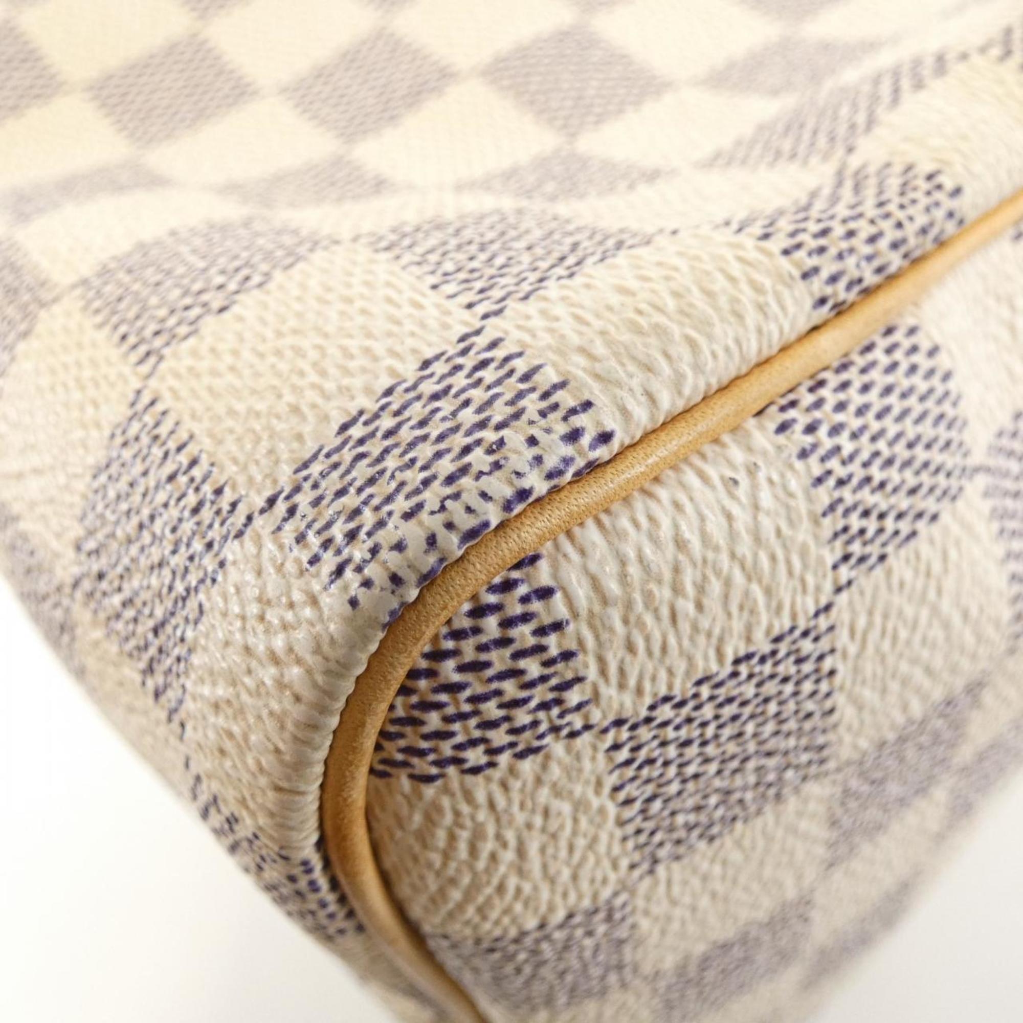Louis Vuitton Azur Damier Azur Damier Azur Boston Bag Handbag