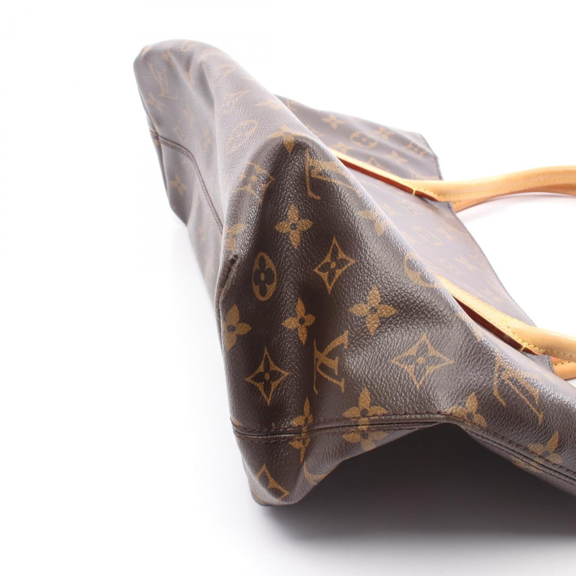 Louis Vuitton Brown Monogram Monogram Leather Tote Bag