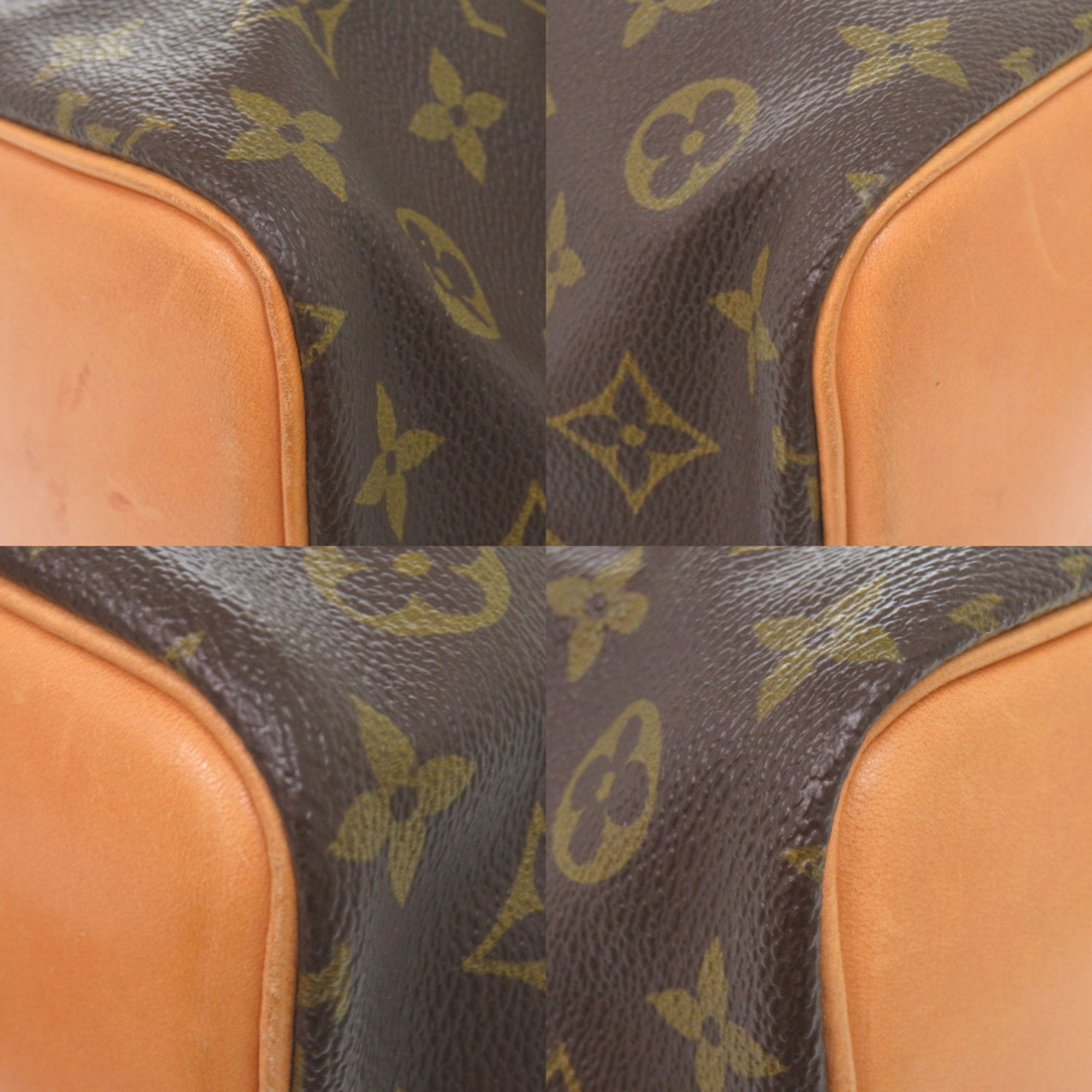 Louis Vuitton Brown Monogram Canvas Shoulder Bag