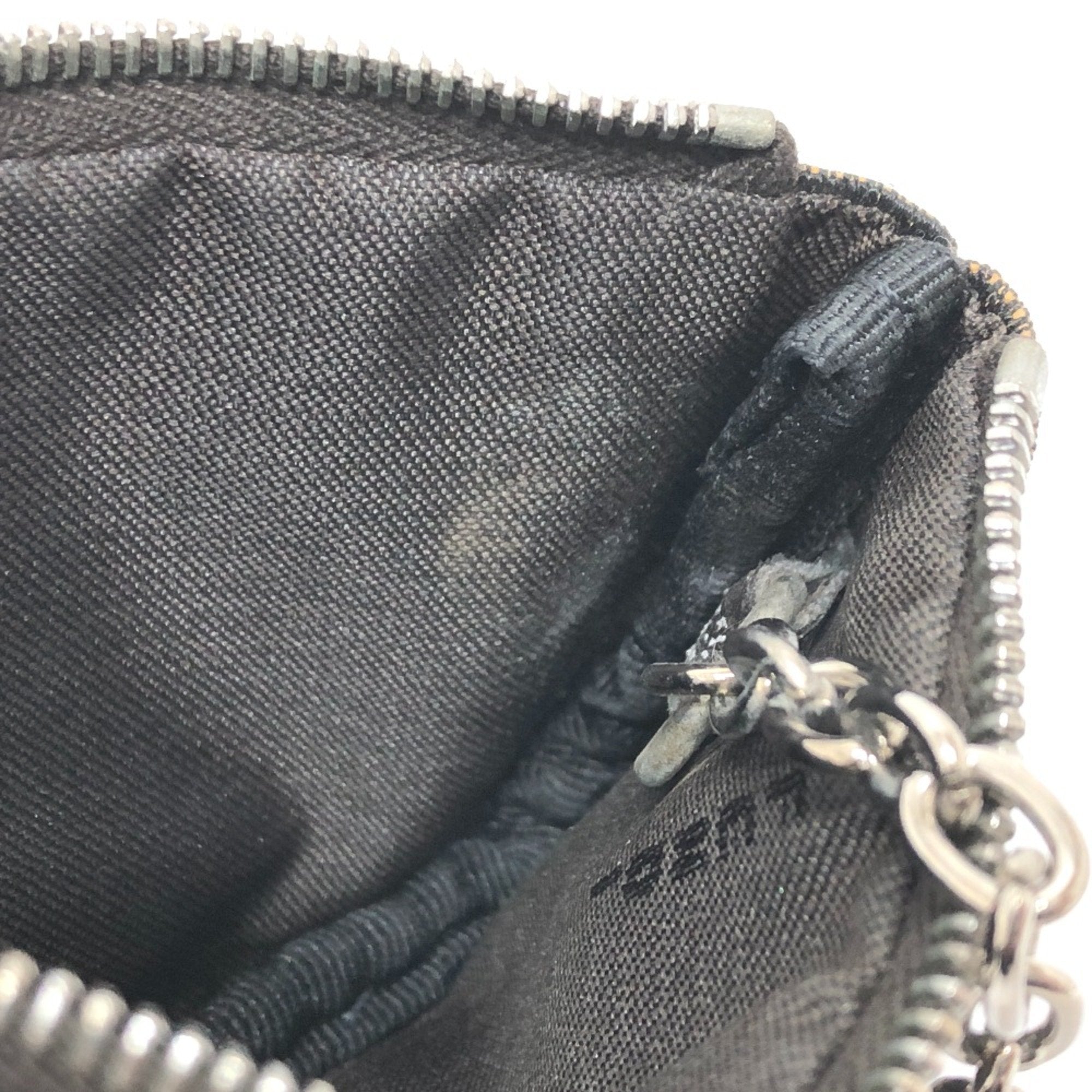 Fendi Brown Cloth Coin Purse/Coin Case