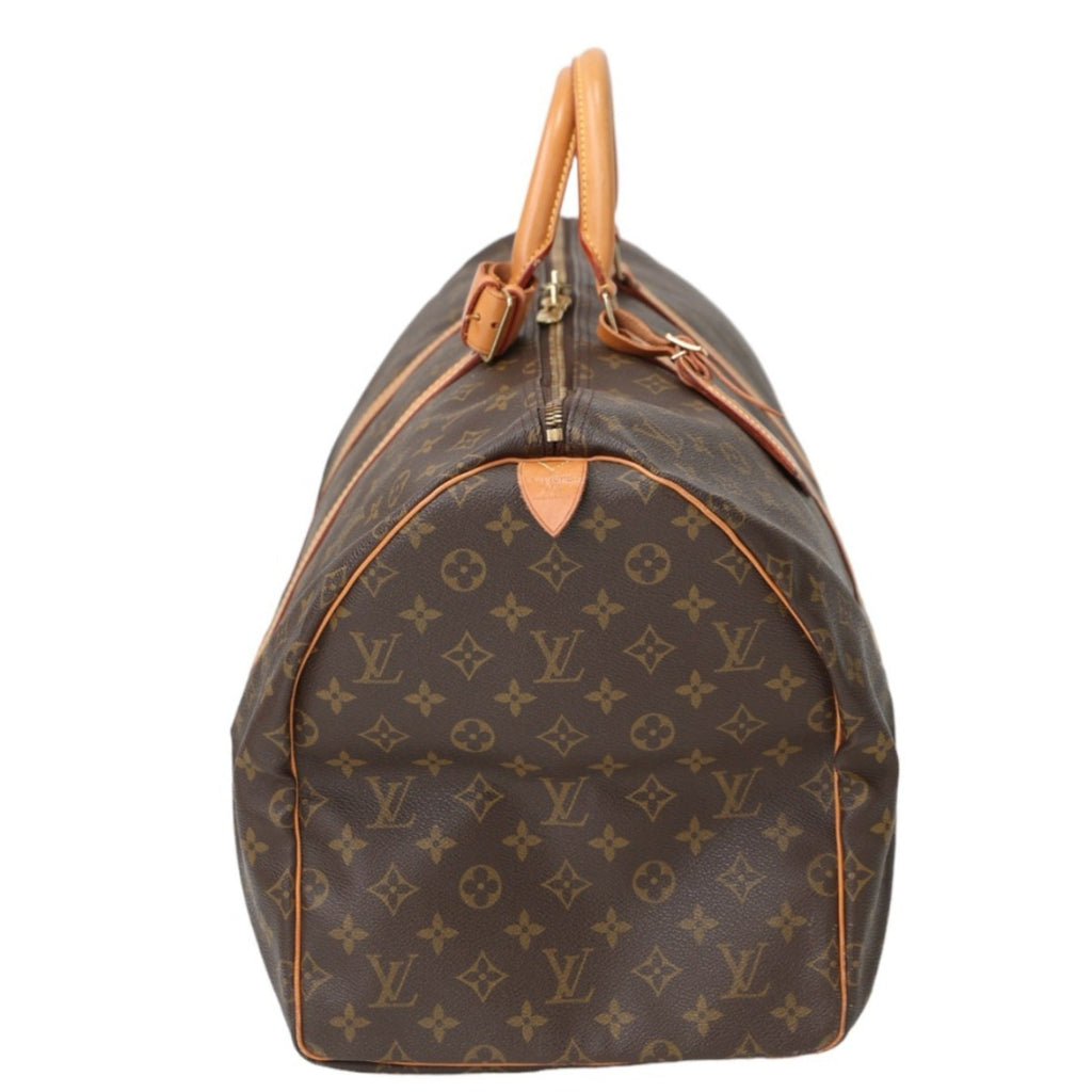 Louis Vuitton Brown Monogram Canvas Boston Bag