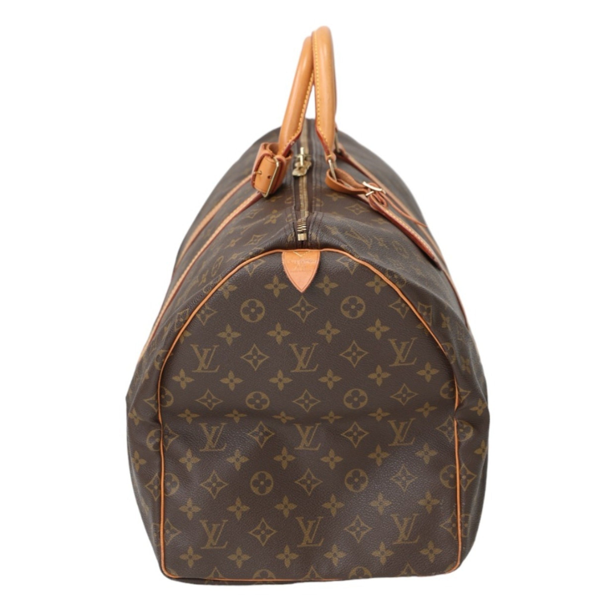 Louis Vuitton Brown Monogram Canvas Boston Bag