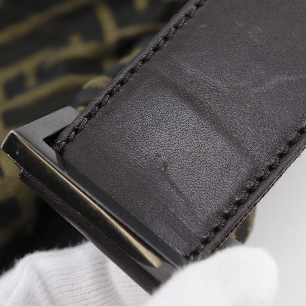 Fendi Brown Nylon Shoulder Bag