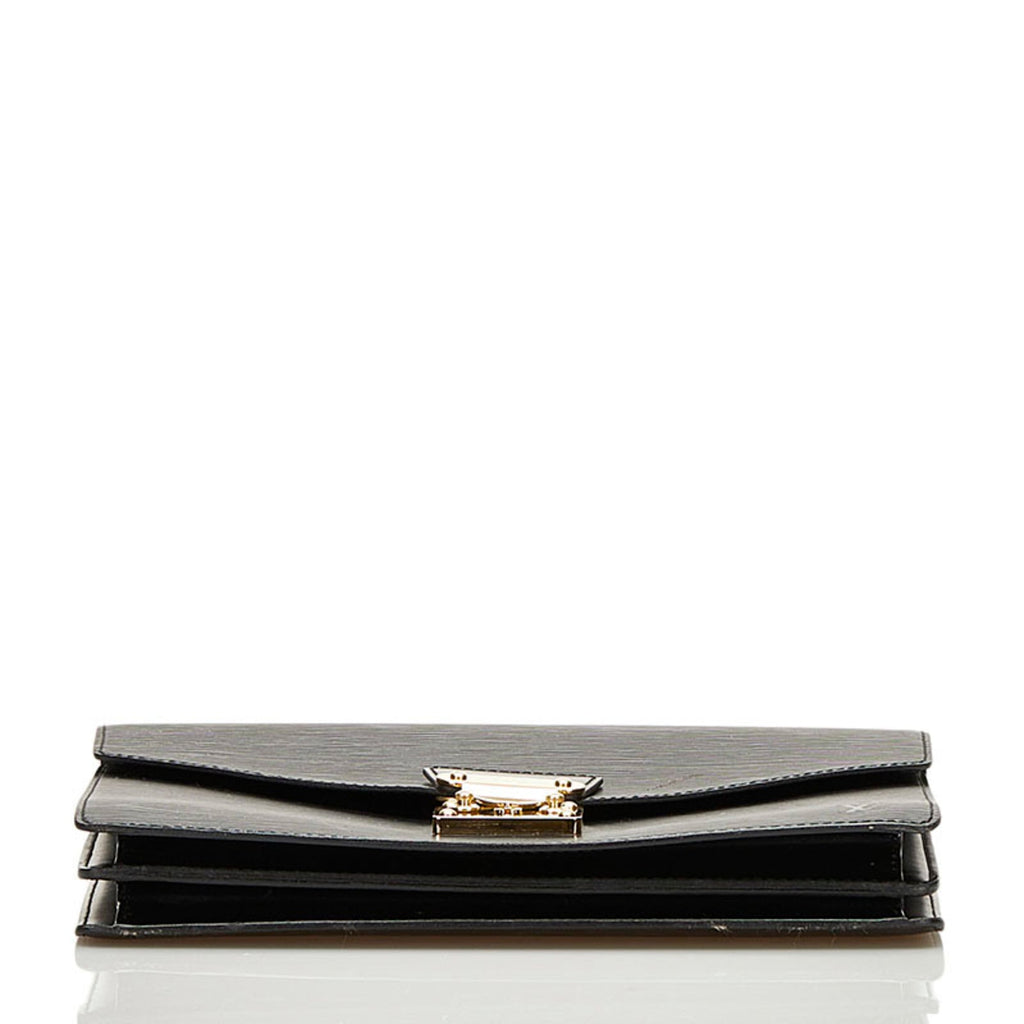 Louis Vuitton Black Noir Leather Handbag