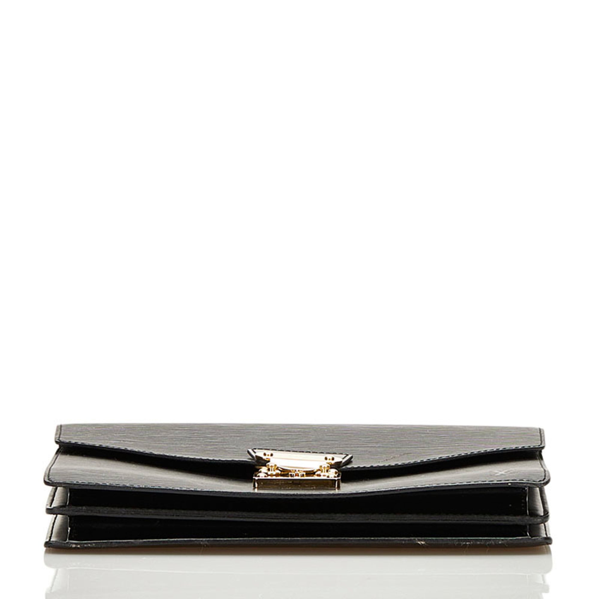 Louis Vuitton Black Noir Leather Handbag