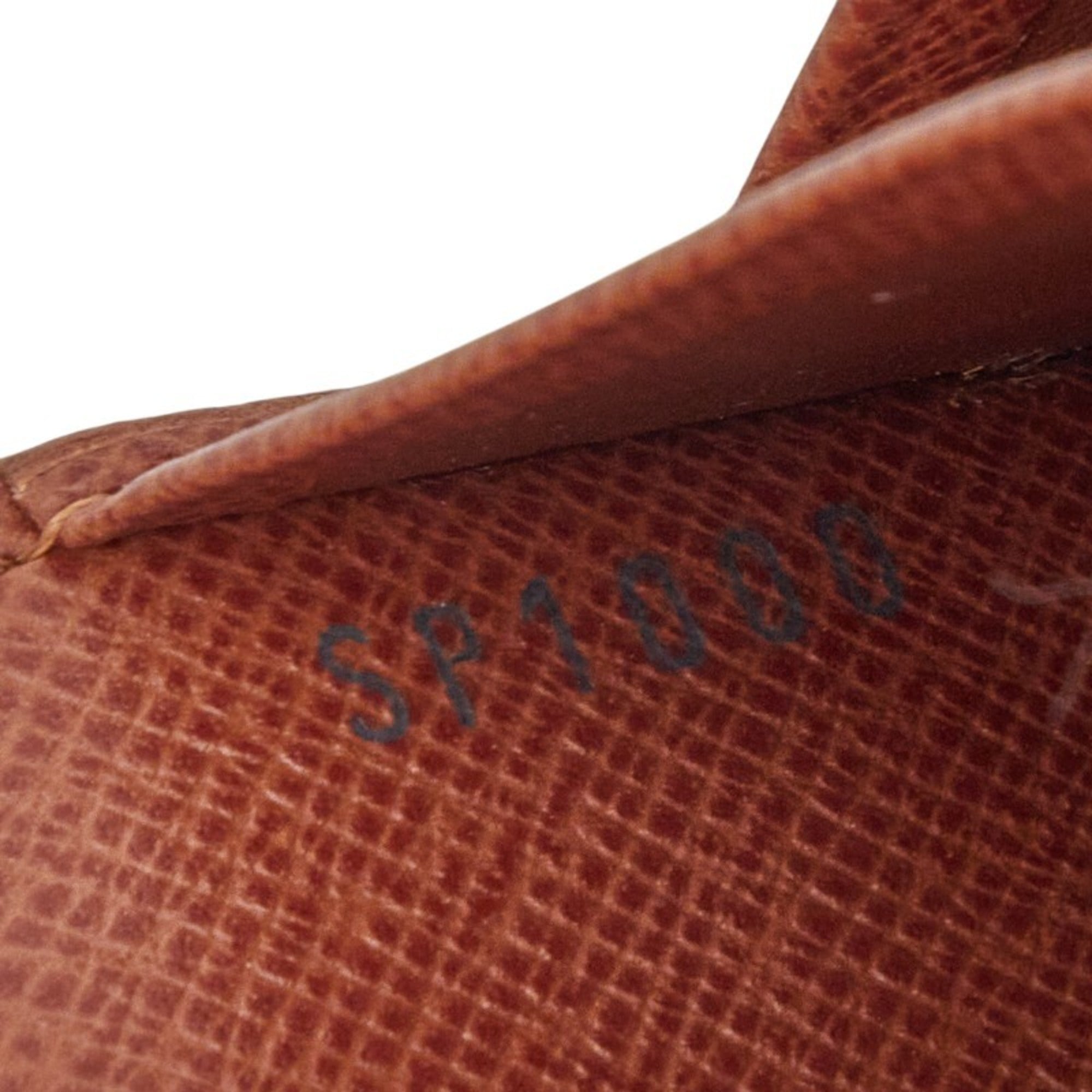 Louis Vuitton Brown Pvc Leather Wallet