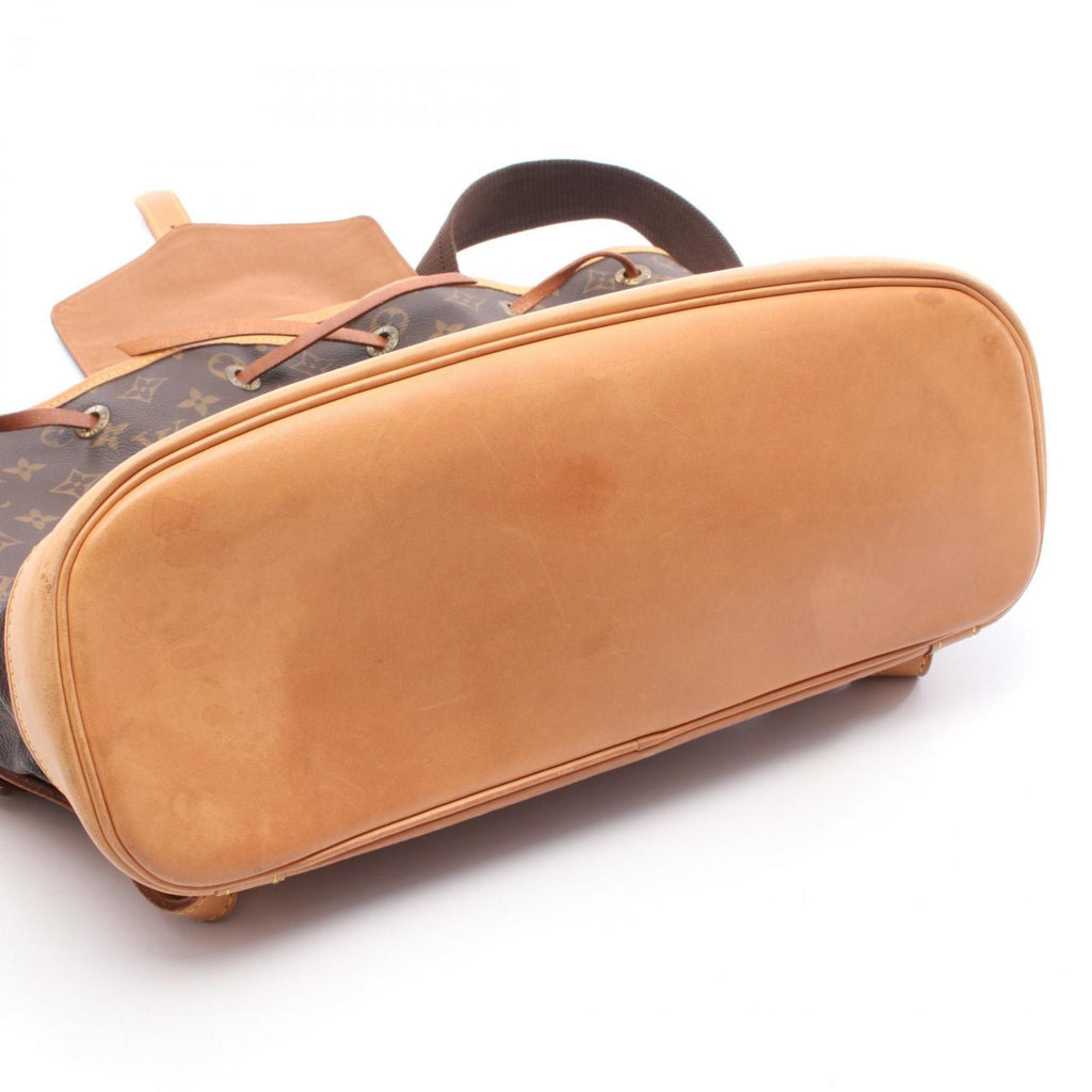 Louis Vuitton Brown Monogram Coated Canvas Backpack