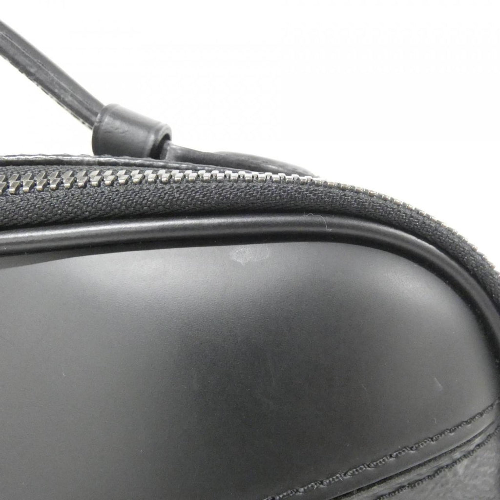 Louis Vuitton Black Coated Canvas Shoulder Bag