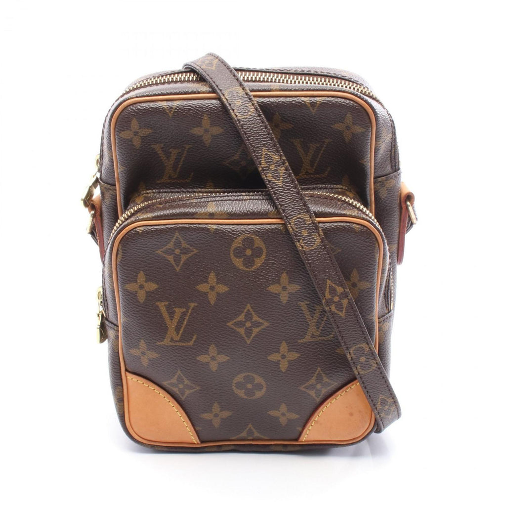 Louis Vuitton Brown Monogram Coated Canvas Shoulder Bag