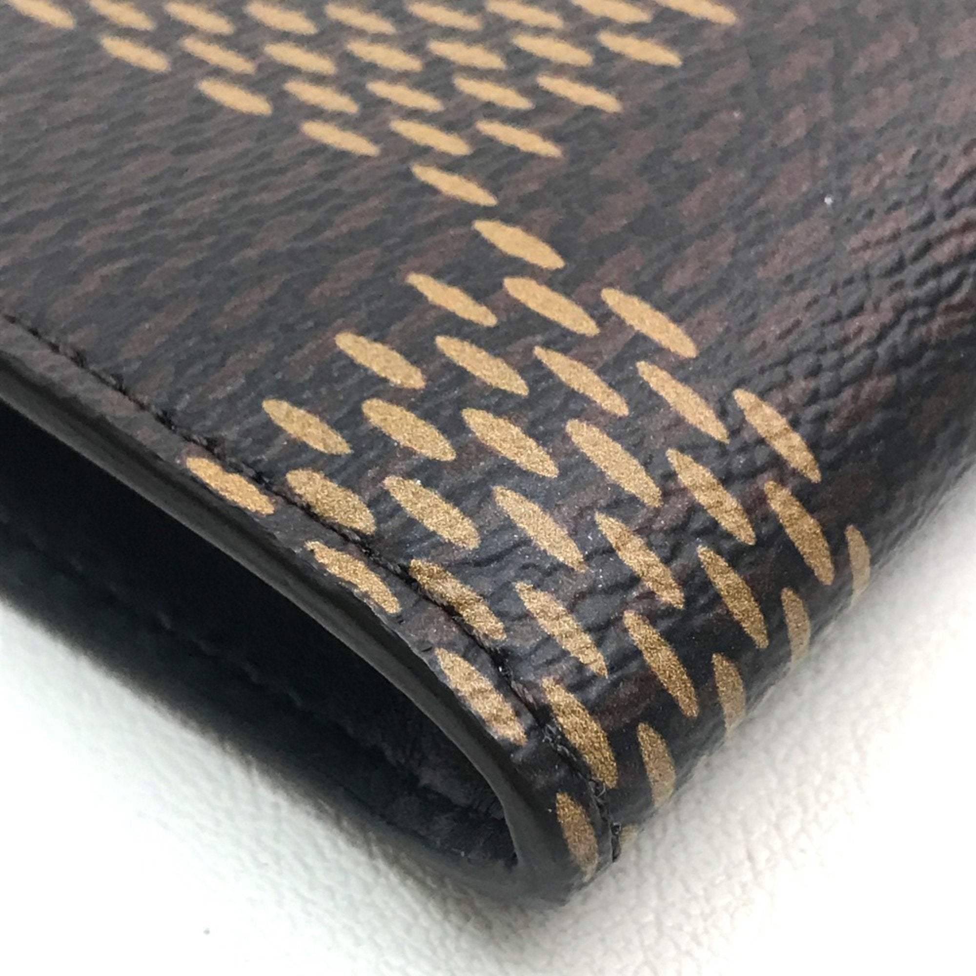 Louis Vuitton Brown Ebene Damier Canvas Clutch Bag Pochette