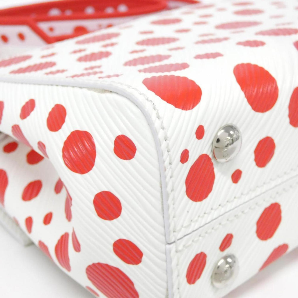 Louis Vuitton Blanc Rouge White Leather Handbag