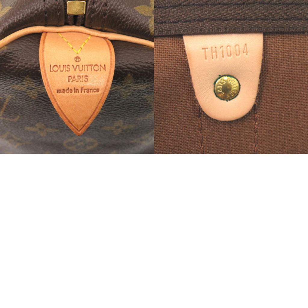 Louis Vuitton Brown Monogram Canvas Boston Bag