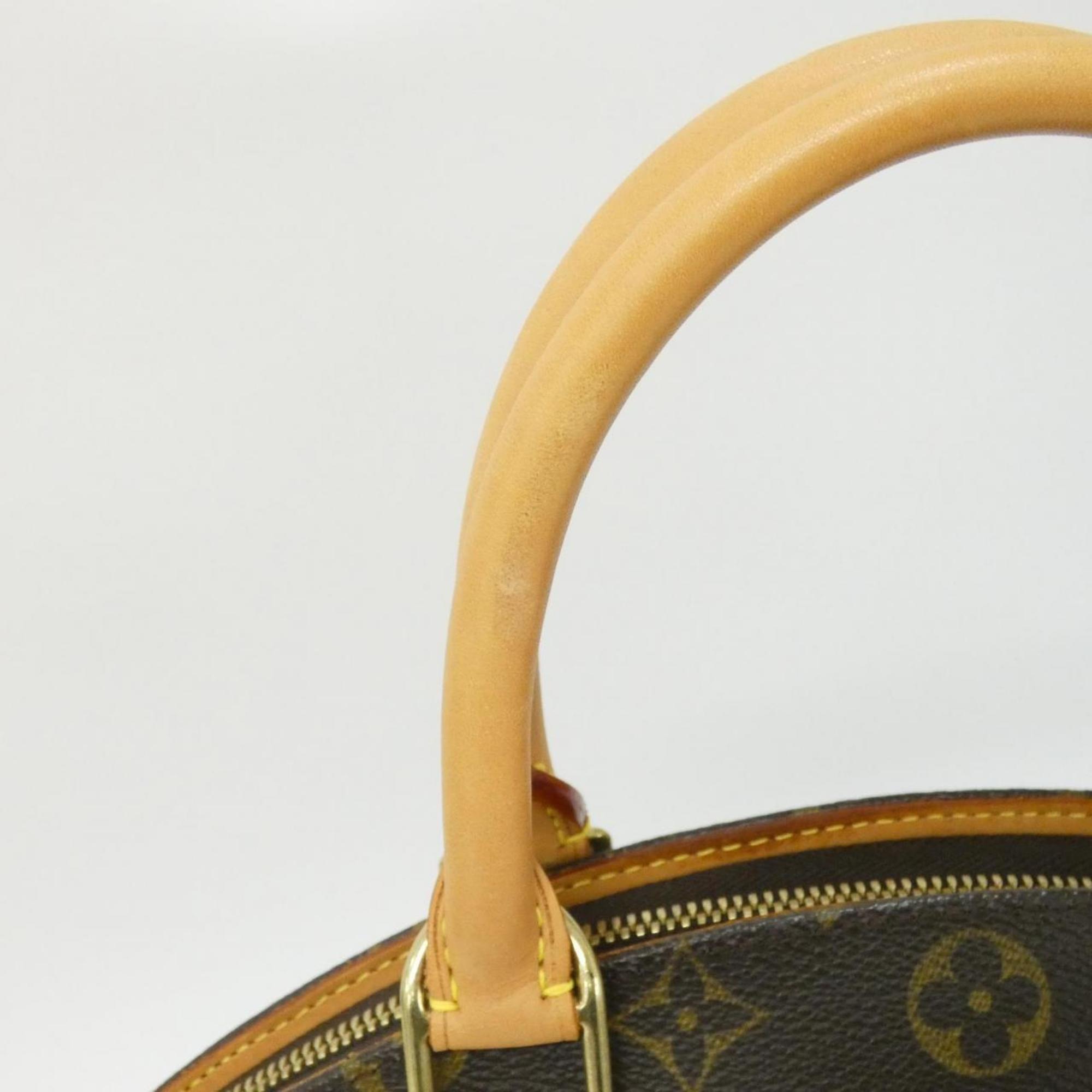 Louis Vuitton Marron Coated Canvas Handbag