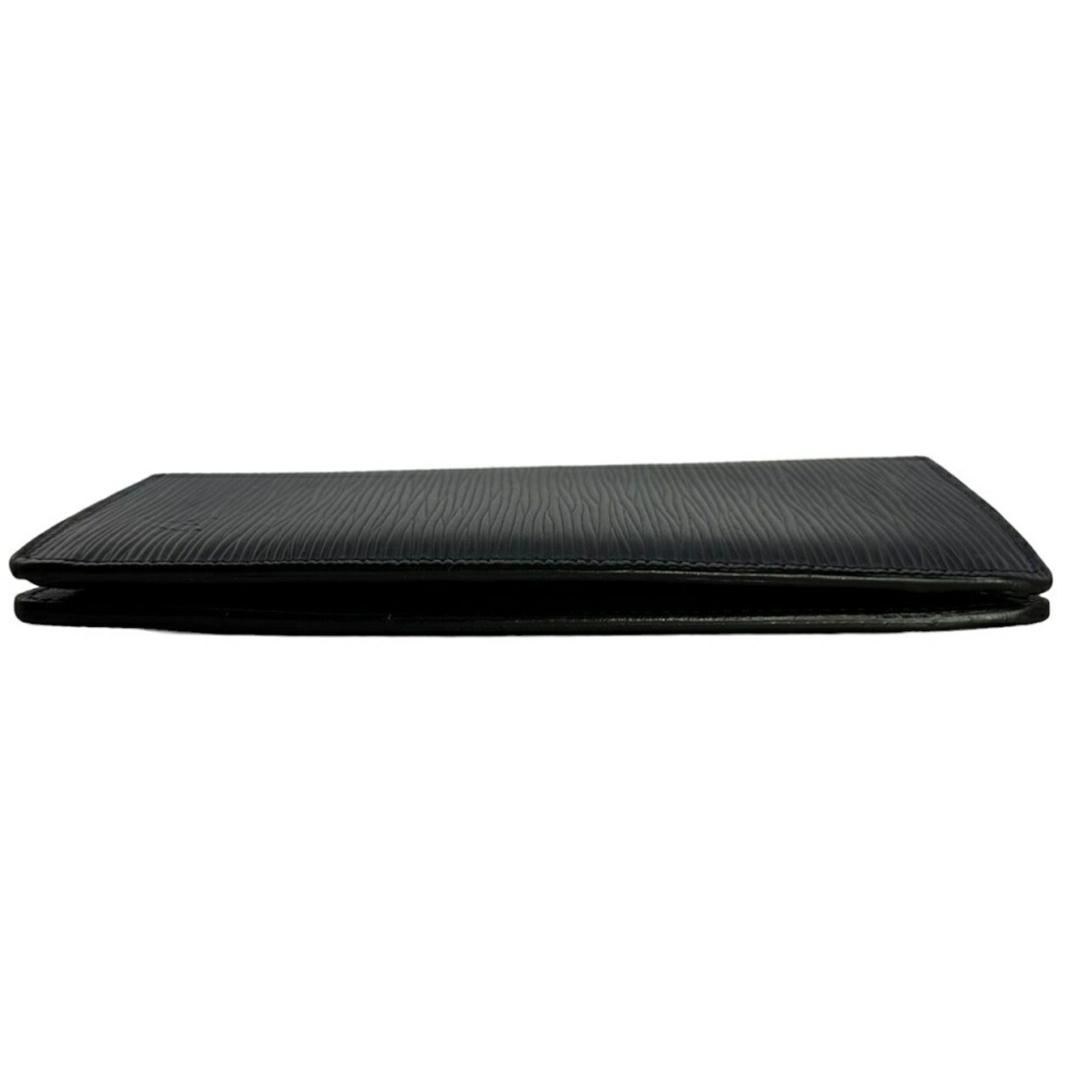 Louis Vuitton Noir Epi Leather Long Wallet