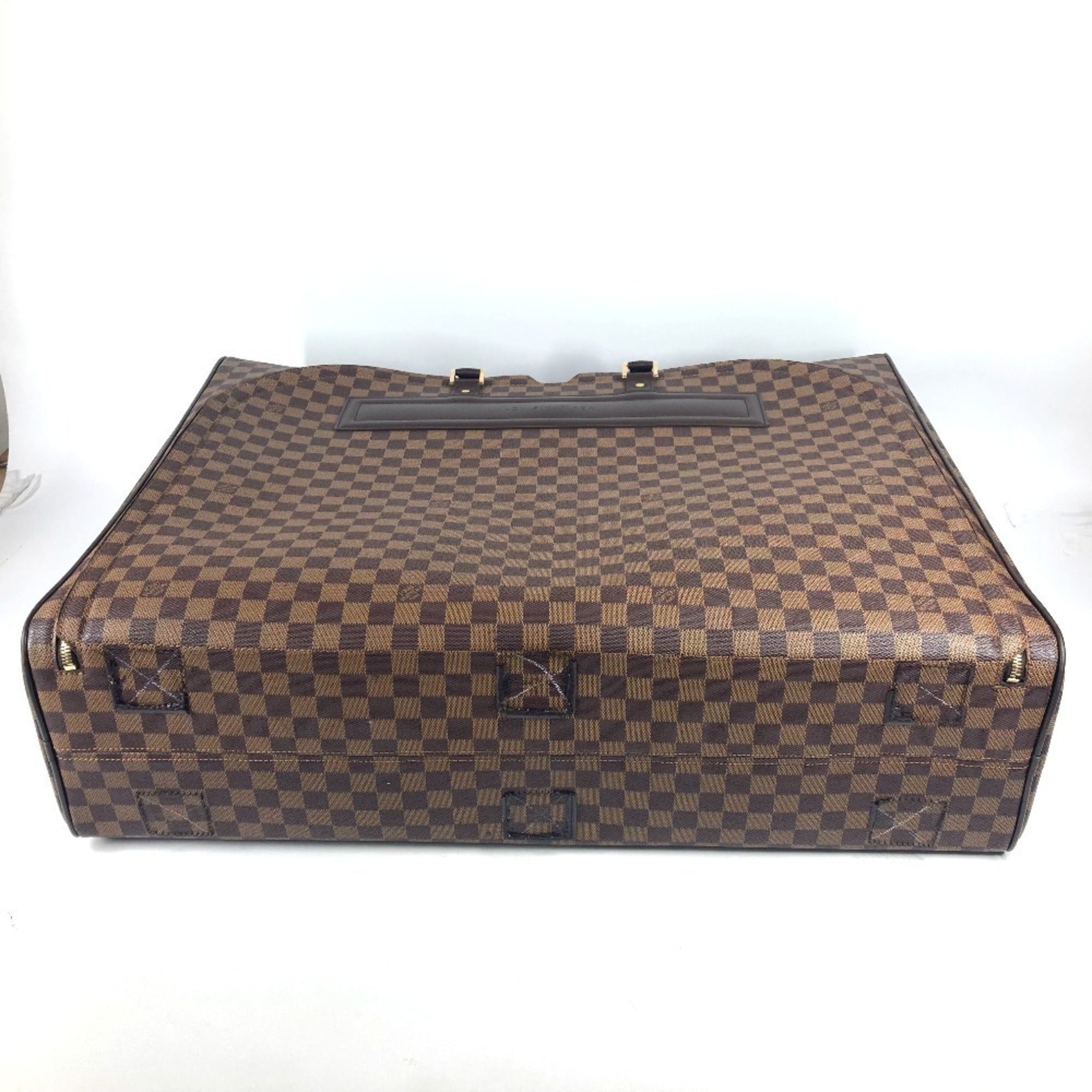 Louis Vuitton Brown Damier Canvas Ebene Damier Canvas Boston Bag