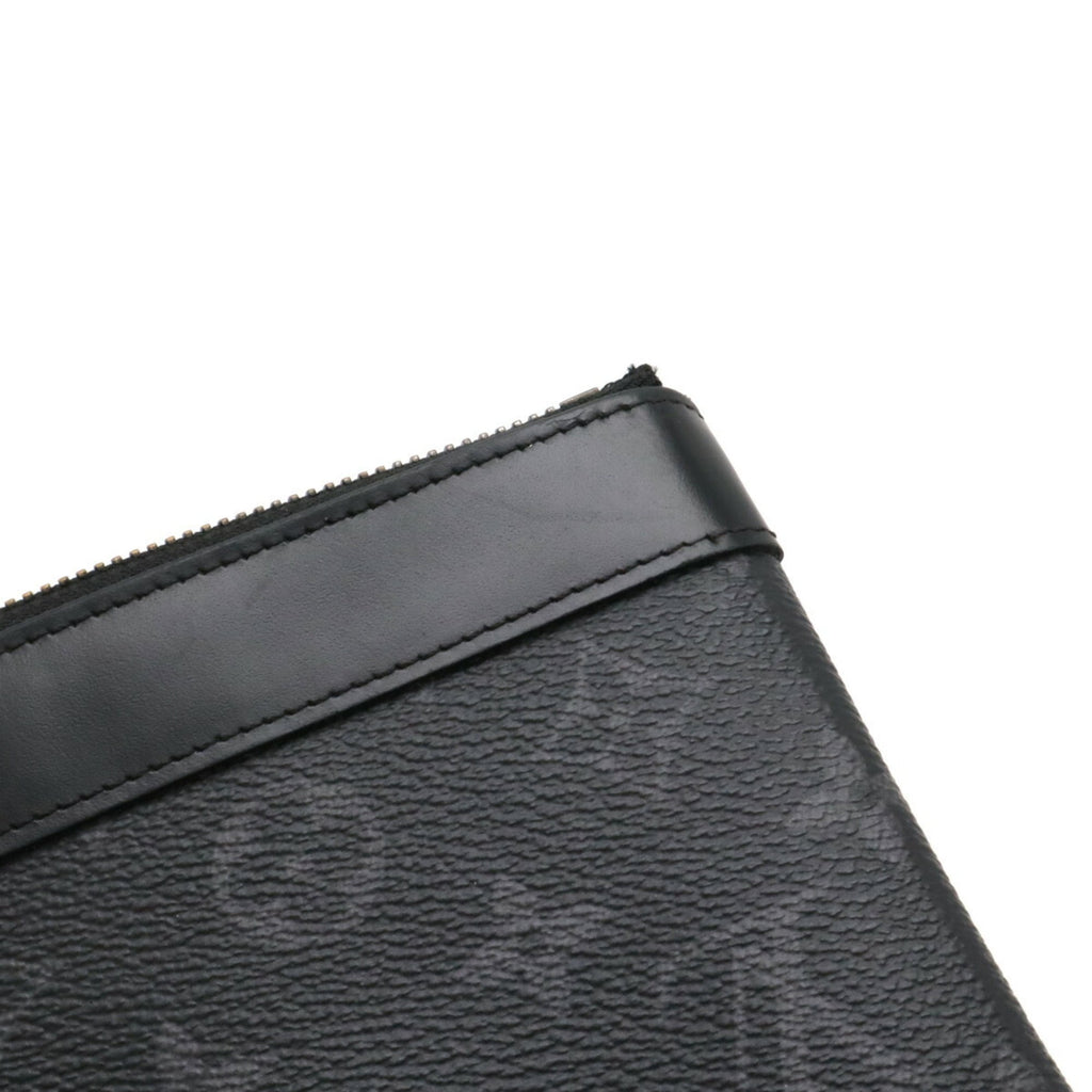 Louis Vuitton Monogram Eclipse Pvc Clutch Bag Pochette Pouch
