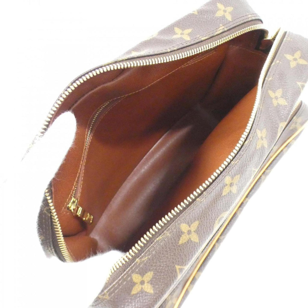 Louis Vuitton Brown Coated Canvas Shoulder Bag