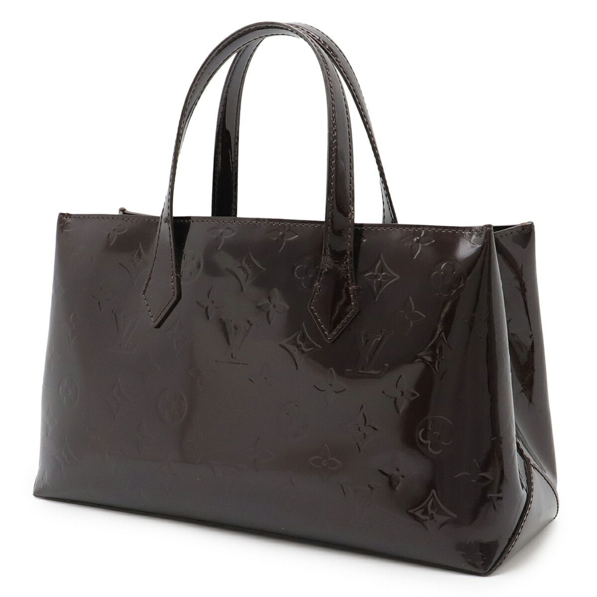 Louis Vuitton Amarante Leather Handbag Tote Bag
