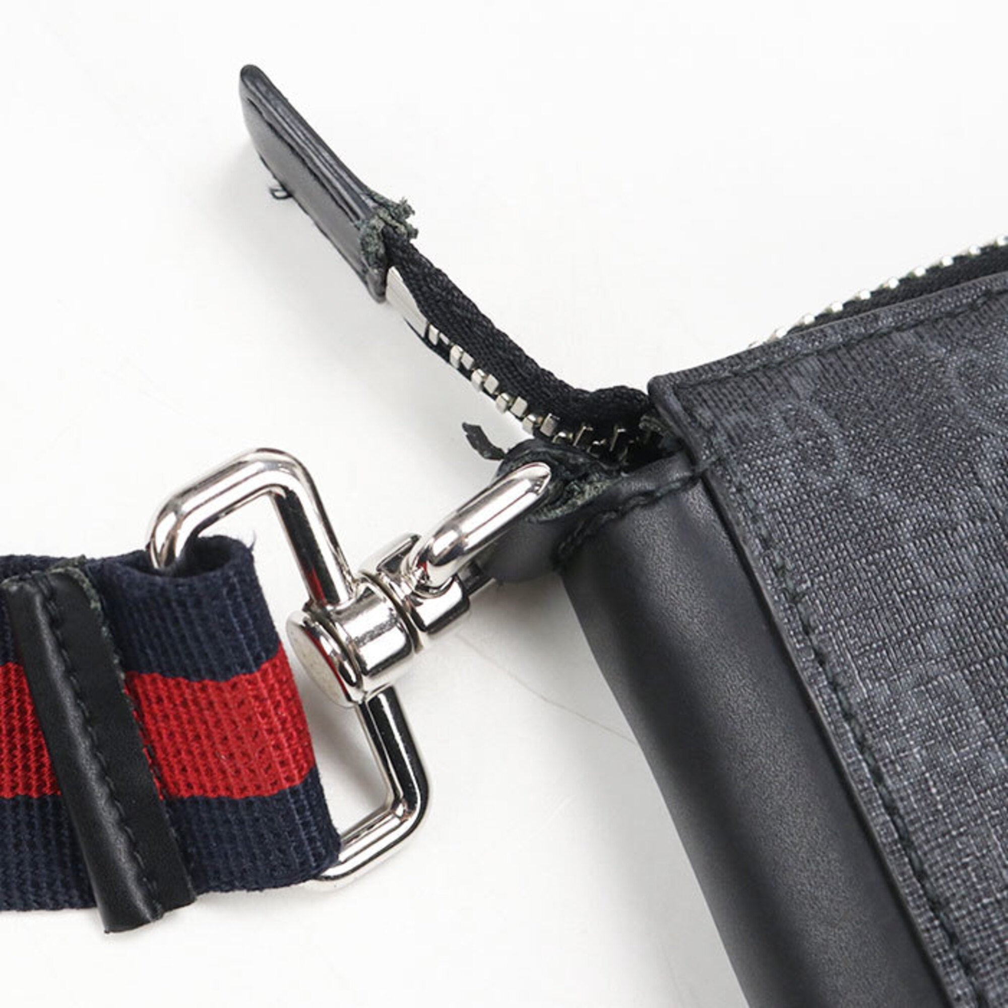 Gucci Black Pvc Shoulder Bag (Pre-Owned)