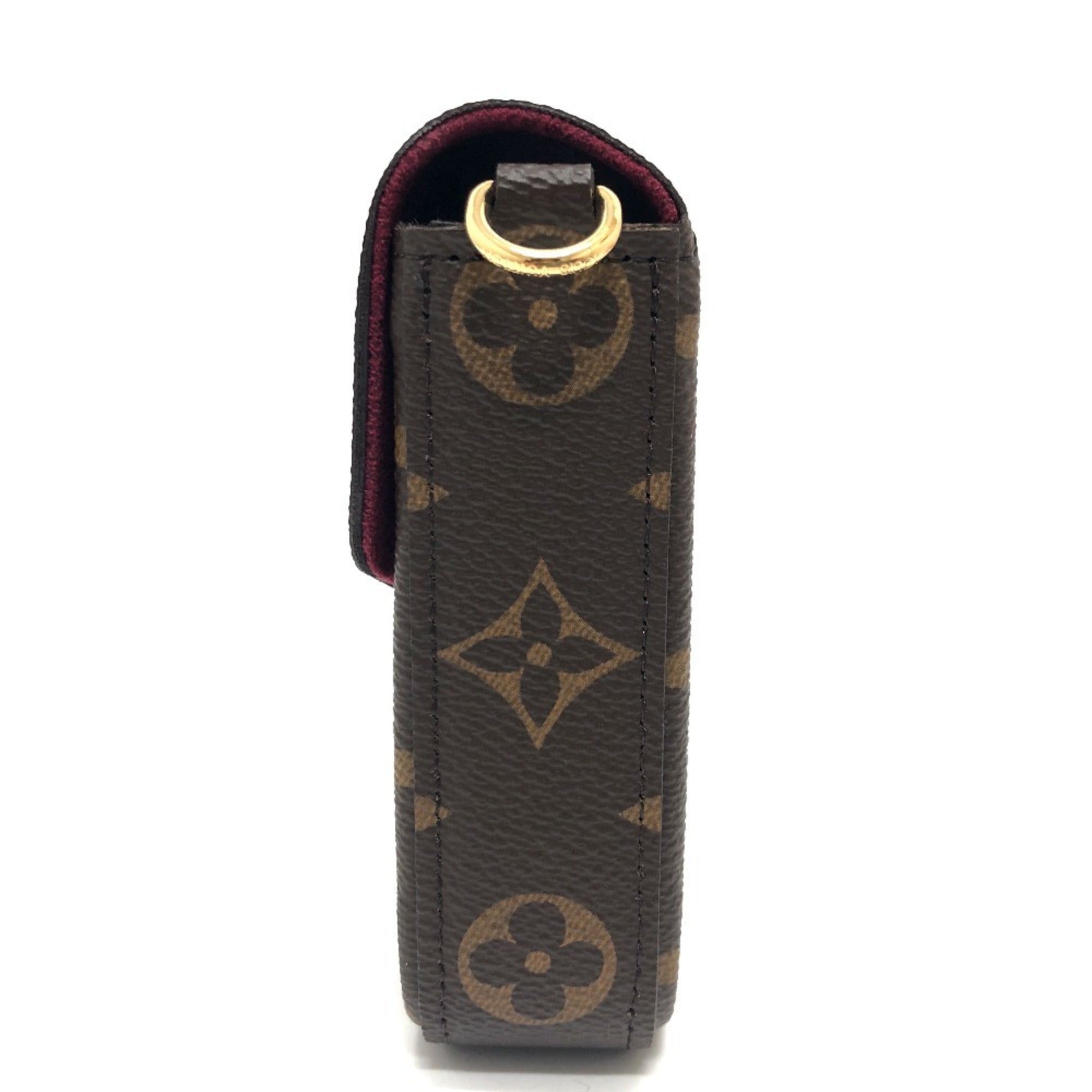 Louis Vuitton Brown Monogram Pochette Pouch Shoulder Bag