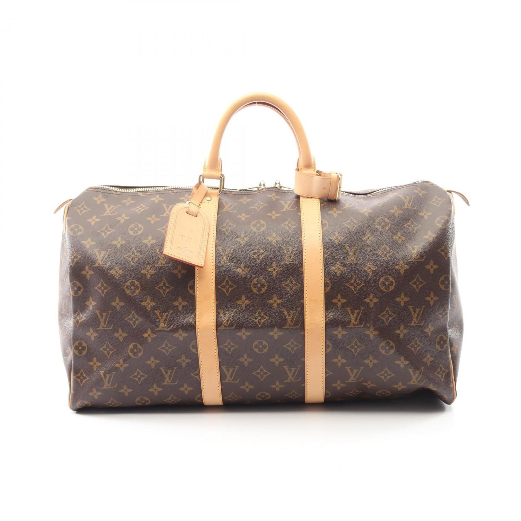 Louis Vuitton Brown Monogram Monogram Boston Bag