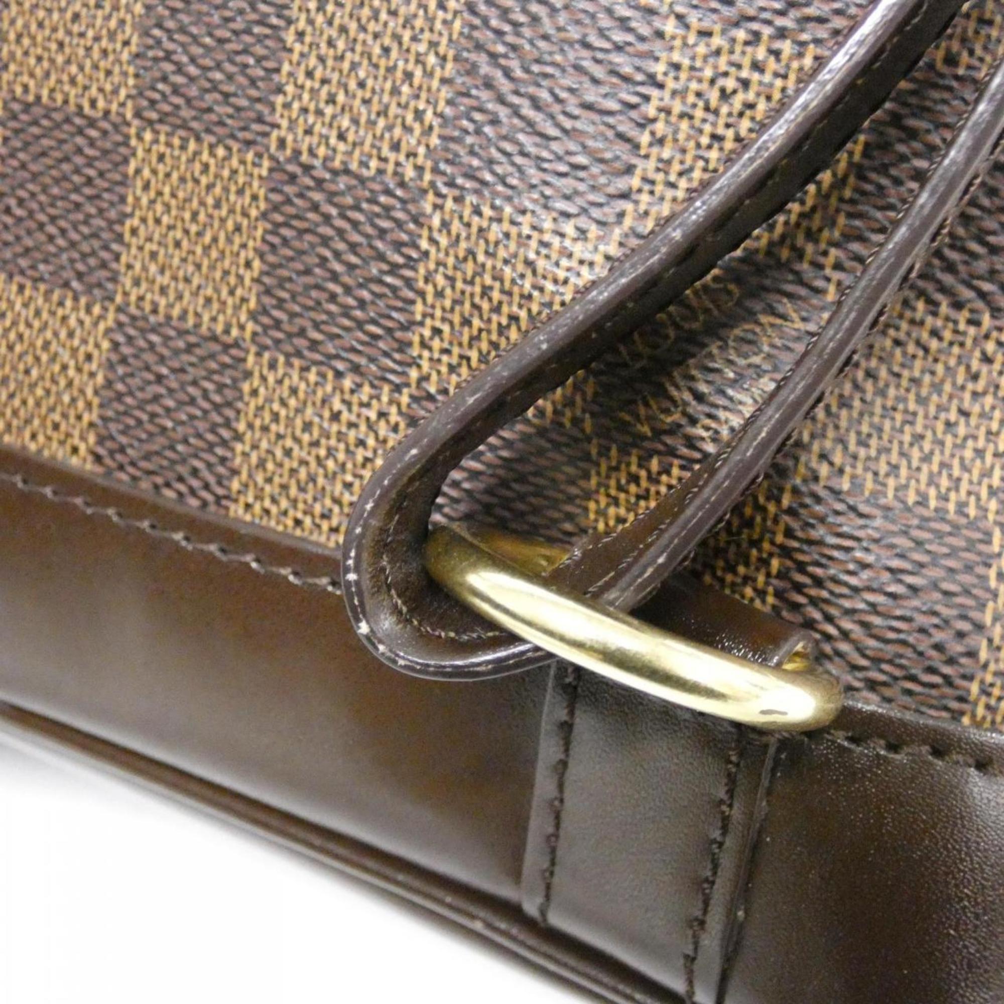 Louis Vuitton Brown Coated Canvas Backpack