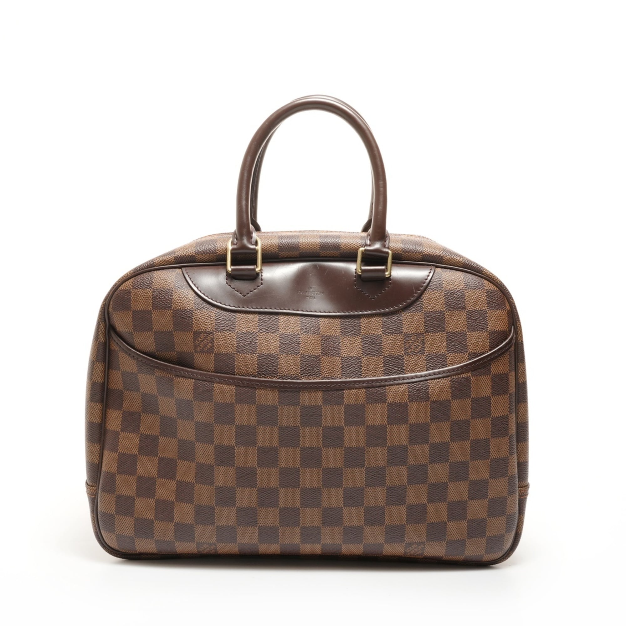 Louis Vuitton Damier Brown Boston Bag Handbag
