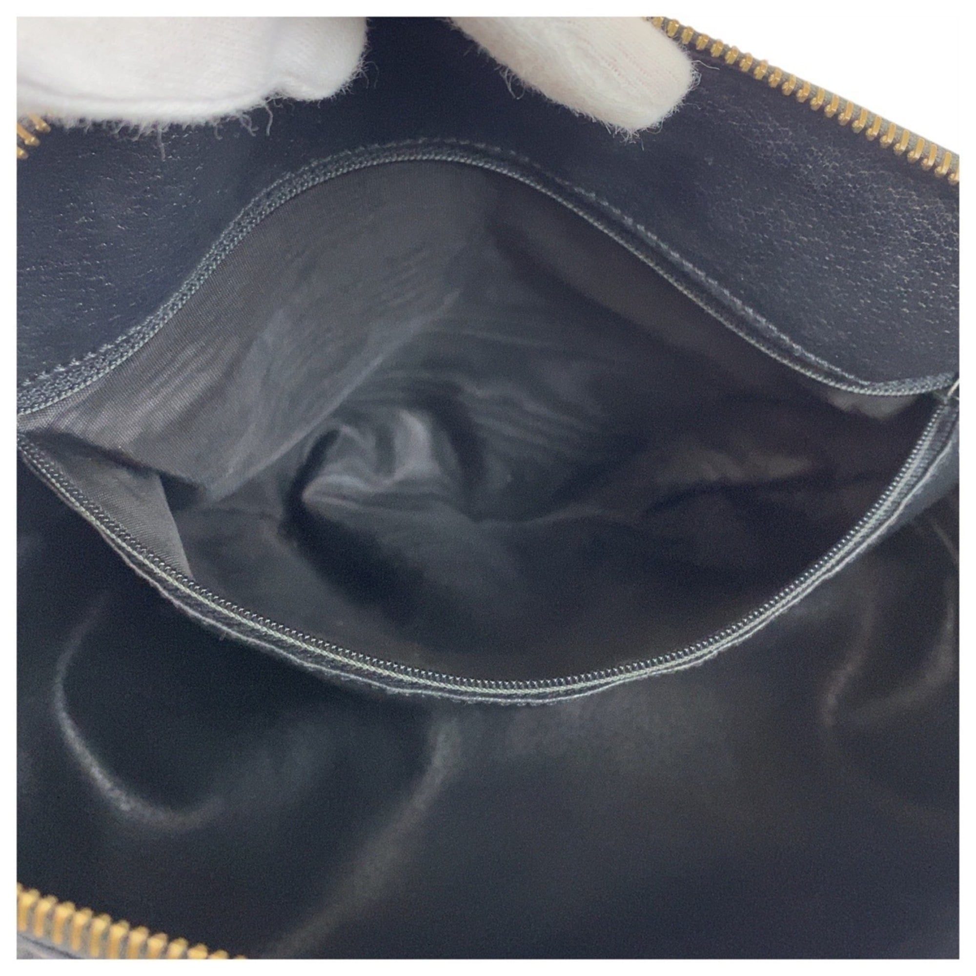Celine Black Brown Pvc Boston Bag Handbag