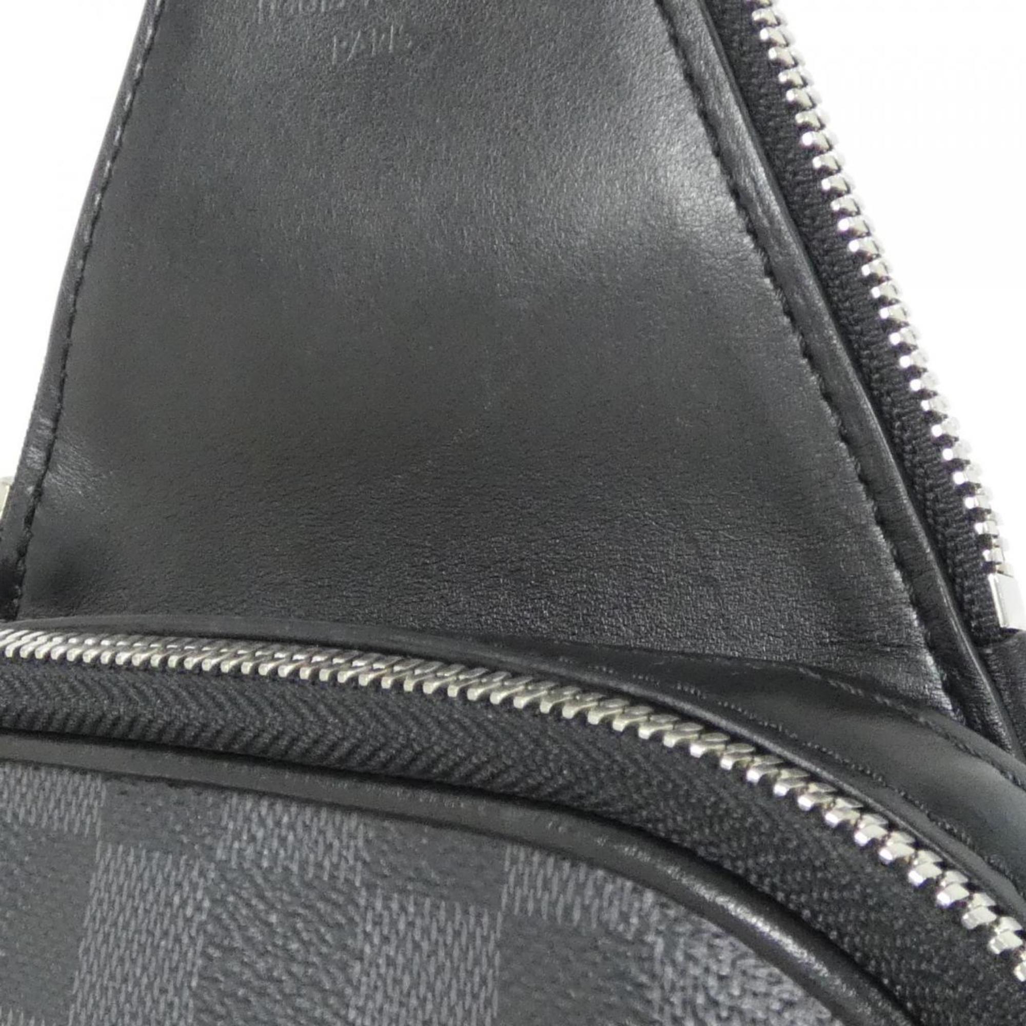 Louis Vuitton Damier Graphite Graphite Coated Canvas Shoulder Bag