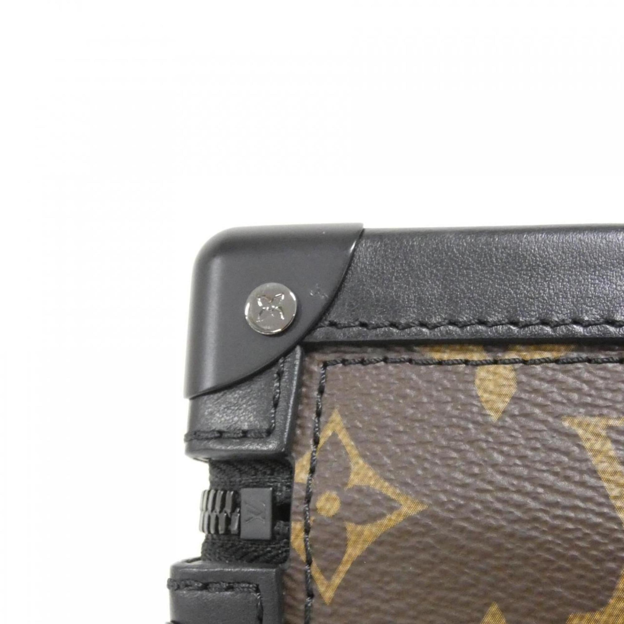 Louis Vuitton Jaune Marron Monogram Coated Canvas Shoulder Bag