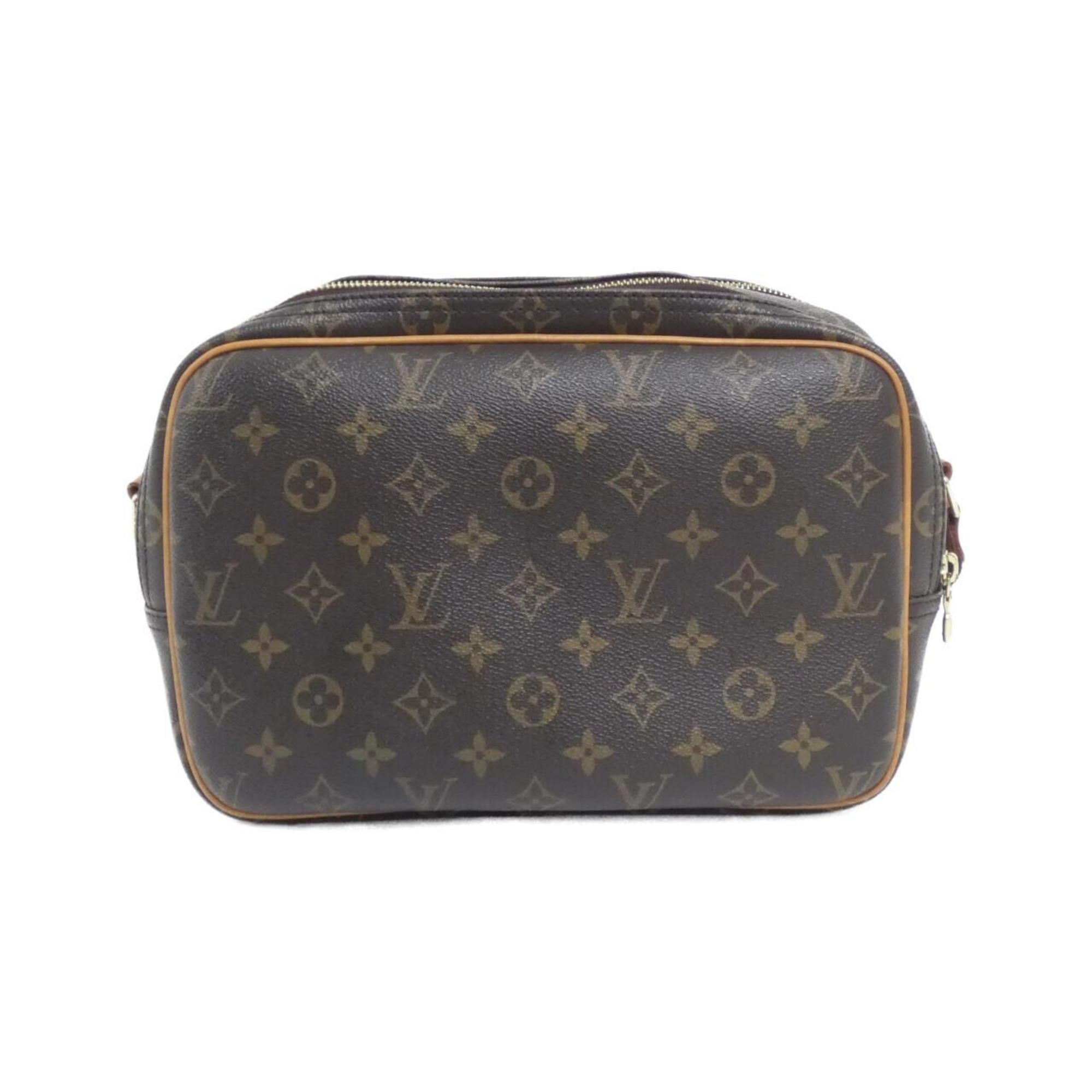 Louis Vuitton Marron Coated Canvas Shoulder Bag