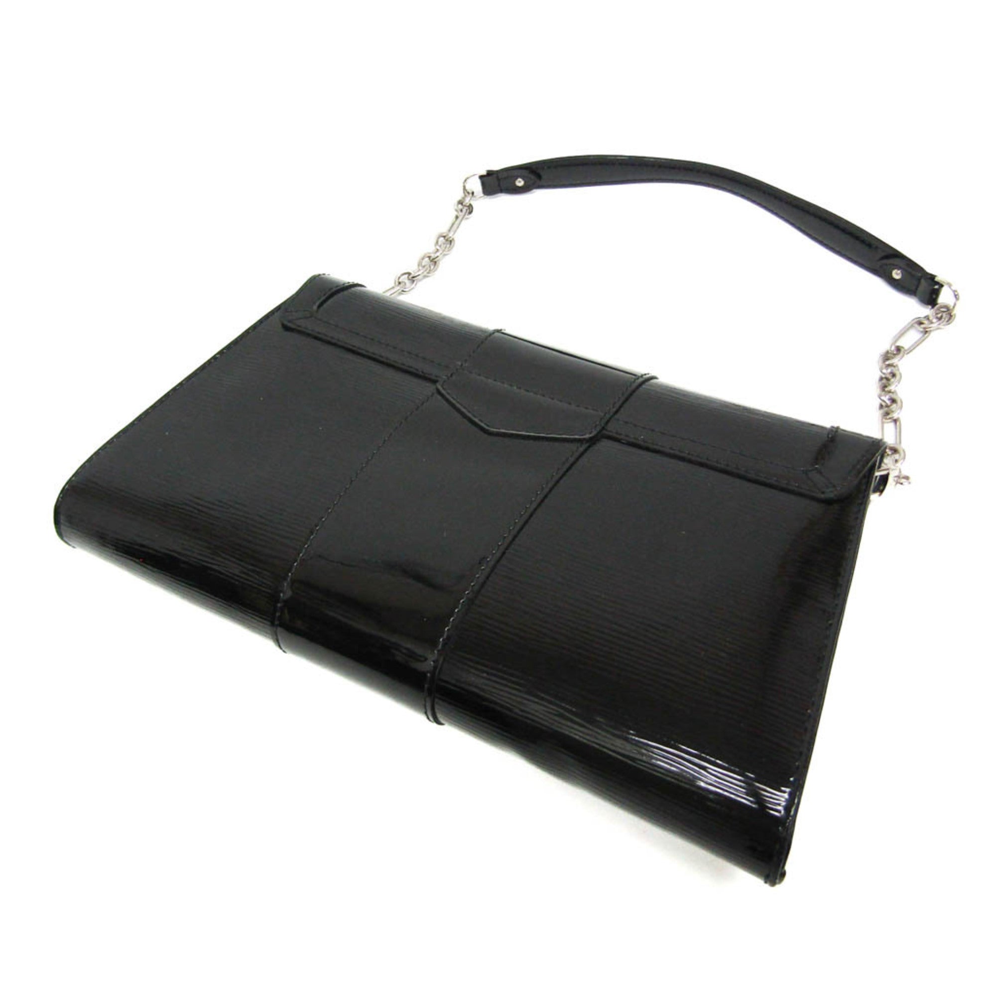 Louis Vuitton Epi Electric Noir Patent Leather Shoulder Bag